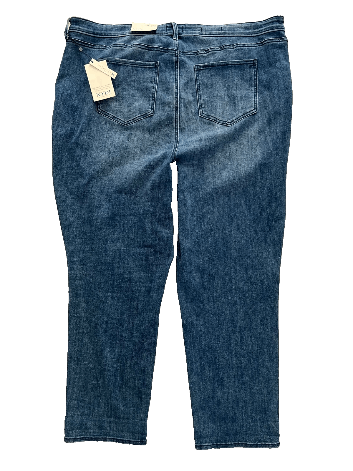 NYDJ NYDJ Margot Girlfriend Denim Jeans In Caliente ( 22W ) Size 22" - 3 Thumbnail