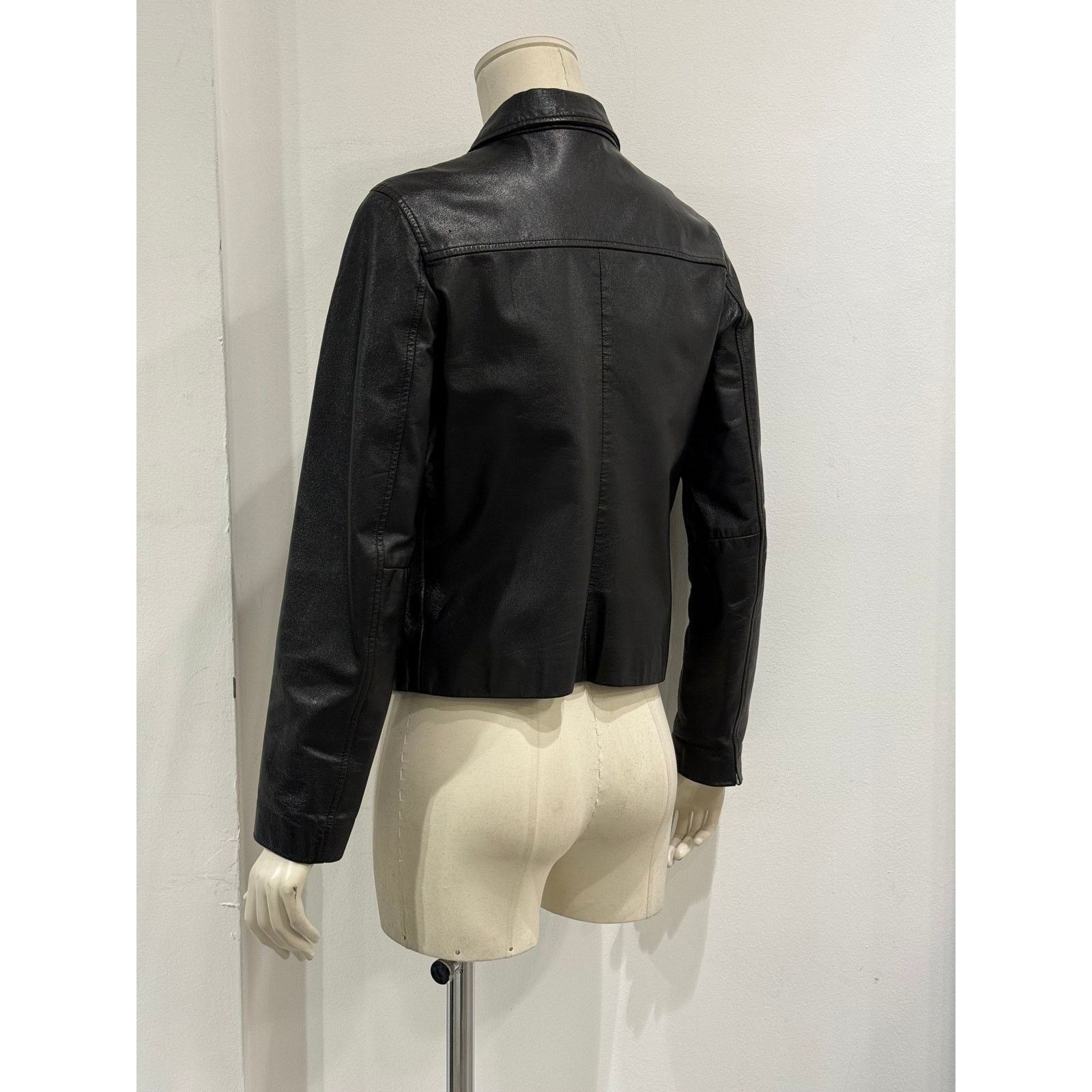 Dolce & Gabbana 2000s Dolce & Gabbana fitted leather jacket Size M / US 6-8 / IT 42-44 - 5 Thumbnail