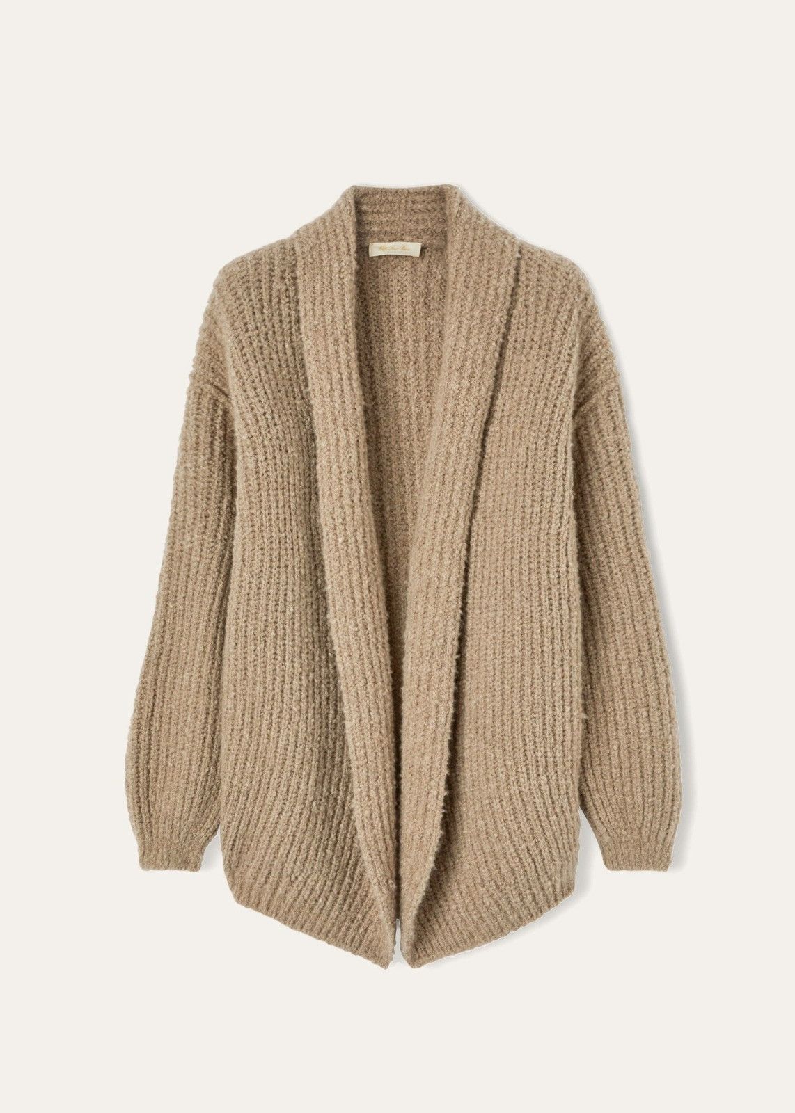 Loro Piana o1srvl11e1125 FAN1841 Cocooning Buttonless Cardigan in Brown Size M / US 6-8 / IT 42-44 - 1 Thumbnail