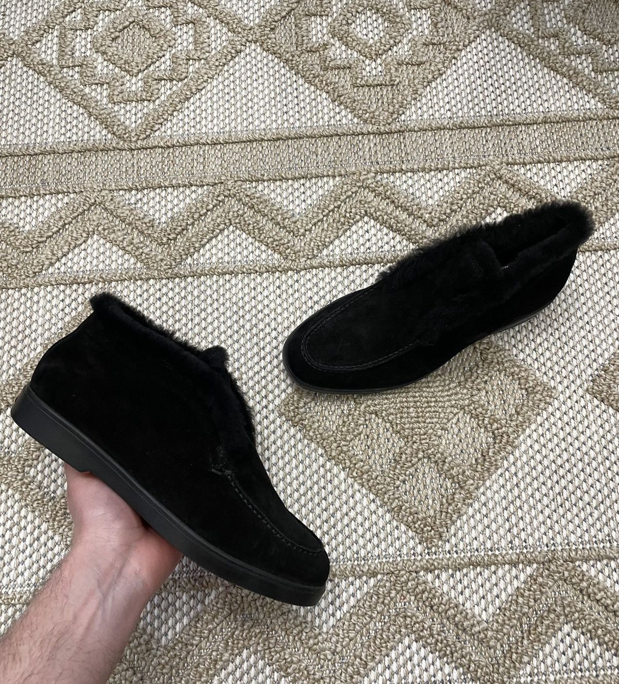Santoni RRP 910$ SANTONI Suede Fortune Ankle Leather Boots Size US 9 / IT 39 - 3 Thumbnail