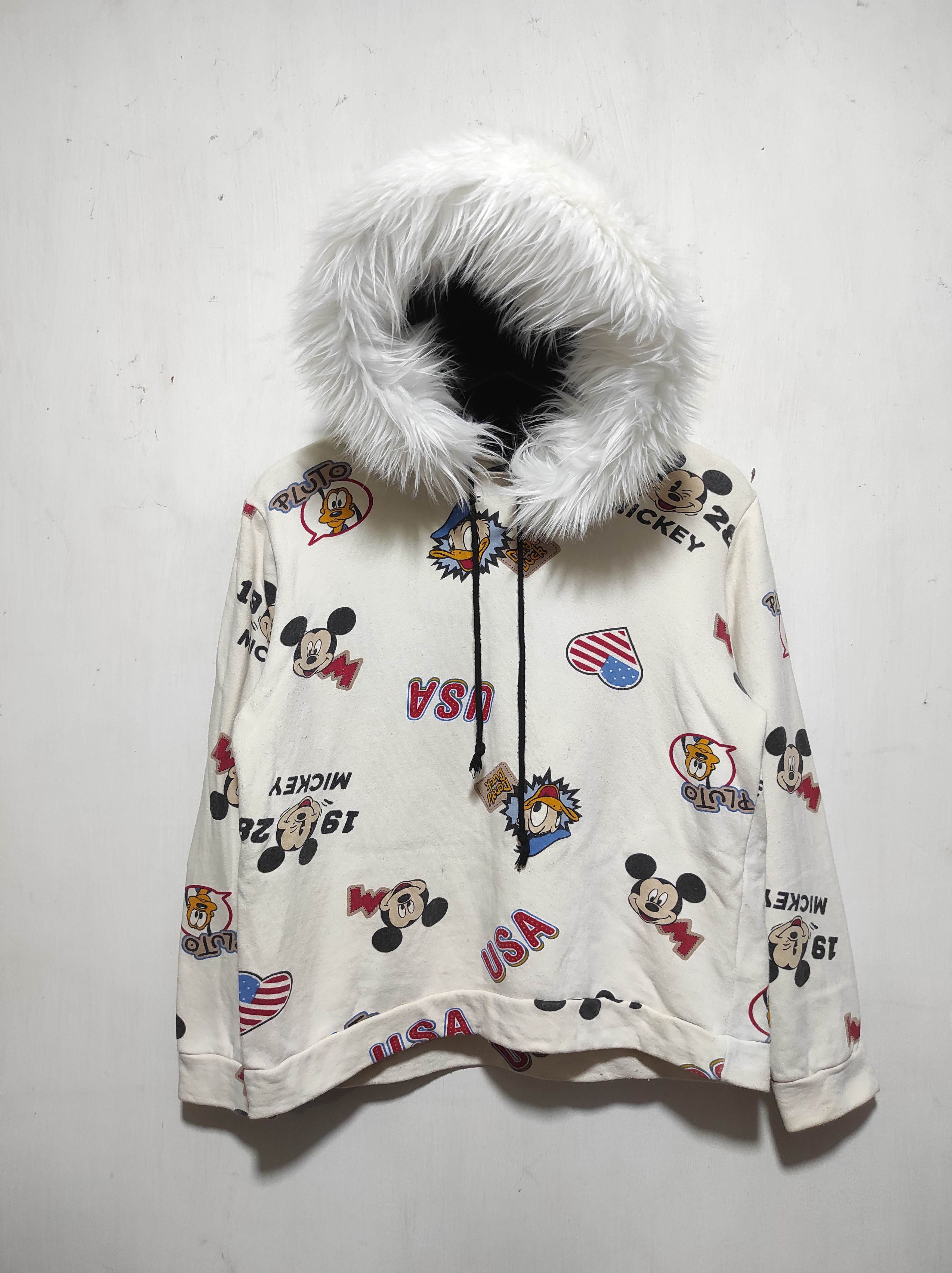 Disney Disney Fur Hoodie Ifsixwasnine Lgb Style Size US S / EU 44-46 / 1 - 2 Thumbnail