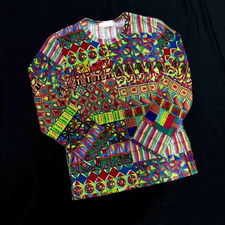 Comme des Garcons Comme Des Garcons Psychedelic top Size XS / US 0-2 / IT 36-38 - 2 Thumbnail