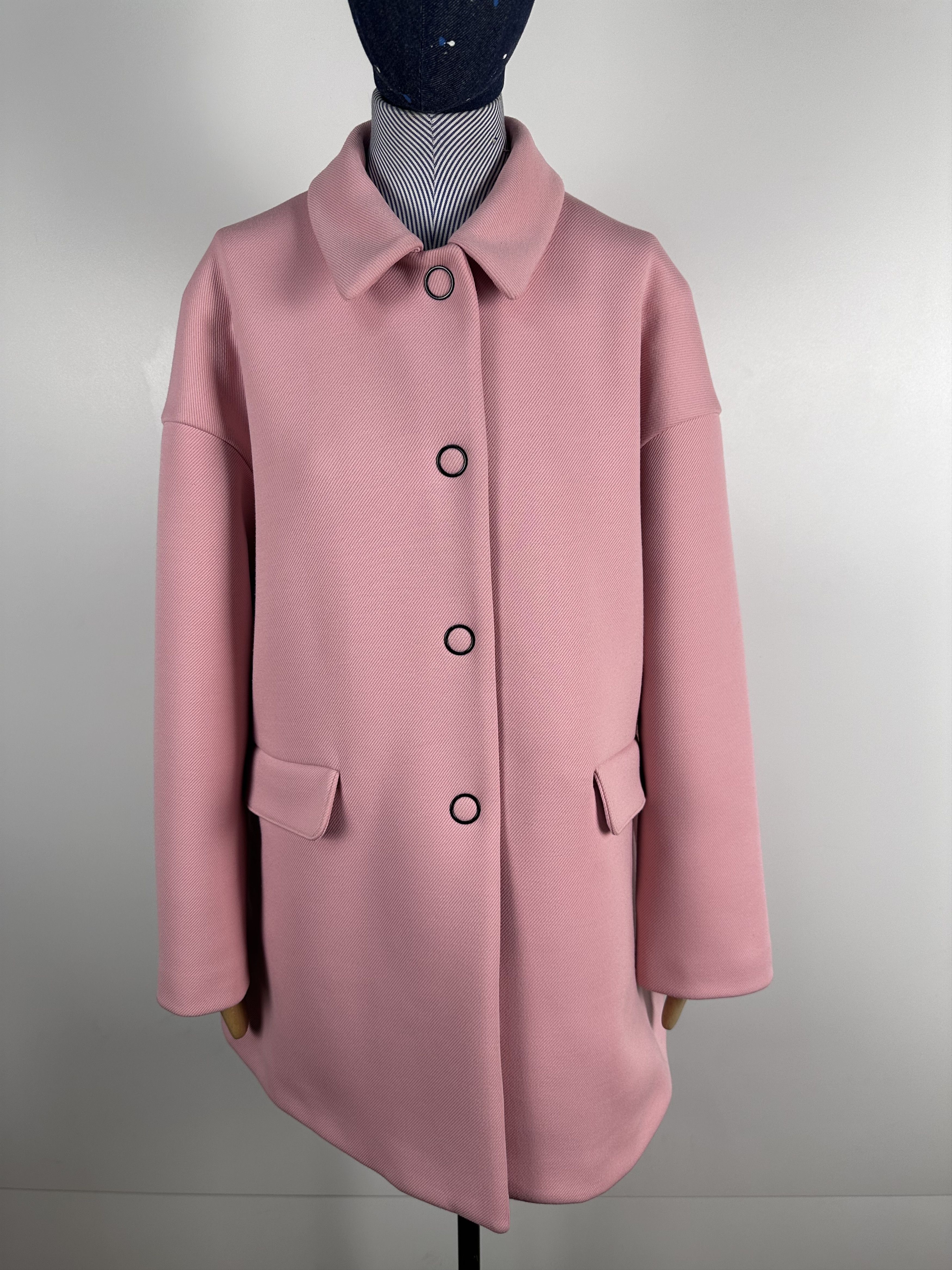 Emporio Armani × Grailed Emporio Armani Pink Coat Neopoen Jacket Womens Size 44 Size M / US 6-8 / IT 42-44 - 1 Thumbnail