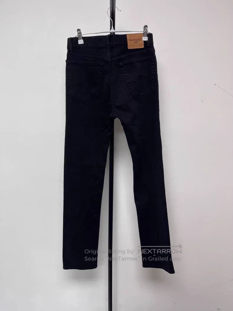 Balenciaga Balenciaga Waist Logo Patch Slim Fit Denim Long Pants Size US 30 / EU 46 - 2 Thumbnail