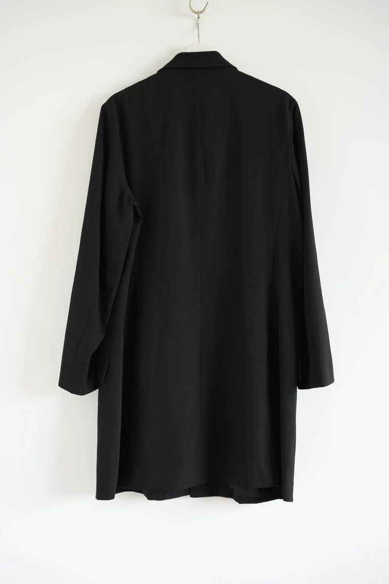Yohji Yamamoto Yohji Yamamoto 95aw Woven Collar Wool Coat 2505-Nextarrow Size US M / EU 48-50 / 2 - 2 Thumbnail