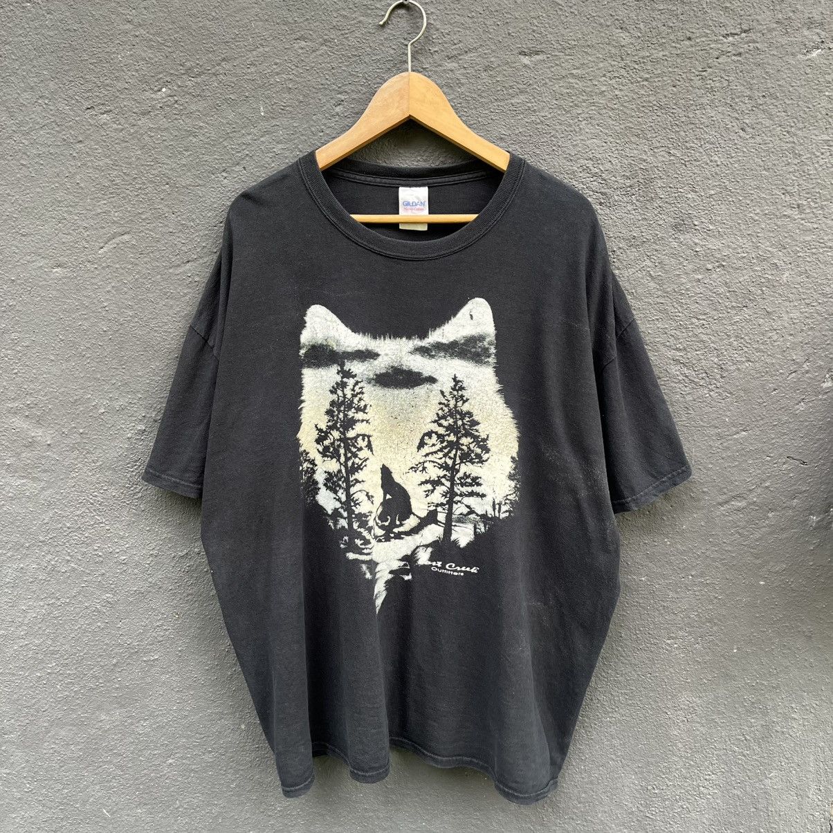 Vintage Thrashed Faded Vintage Lost Creek Outfitters Tee Size US XXL / EU 58 / 5 - 1 Thumbnail