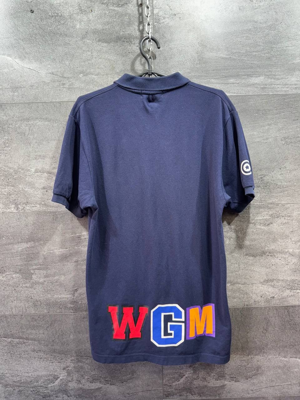 Bape A Bathing Ape Bape Royal Blue Shark Polo Shirt Size US L / EU 52-54 / 3 - 19 Thumbnail
