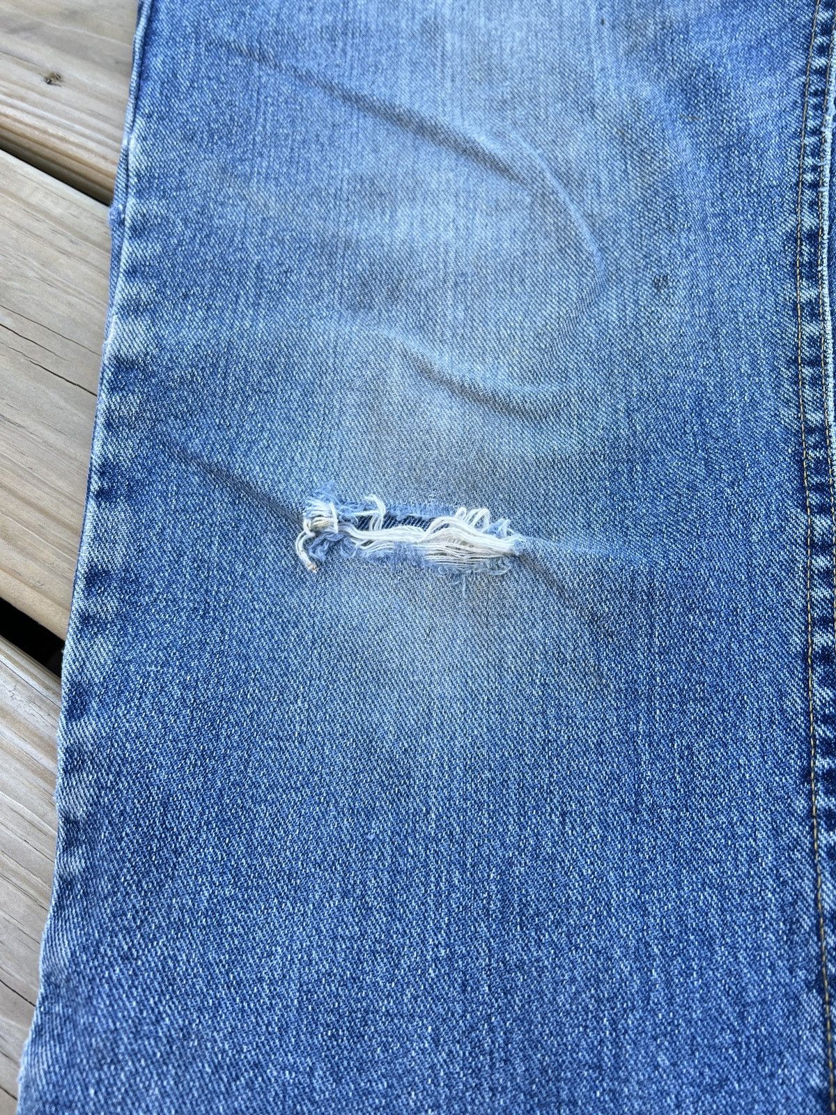 Lee × Vintage Vintage 2000s Lee Blue Denim Jeans Size US 36 / EU 52 - 7 Thumbnail