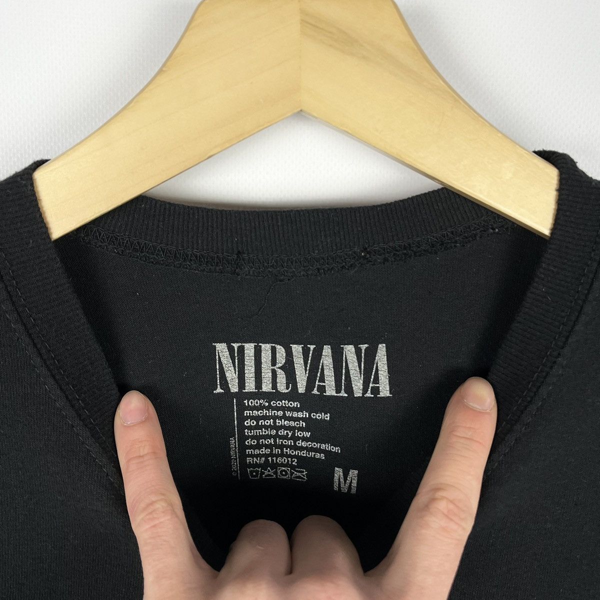 Band Tees Vintage Nirvana In Utero Album rare rock band tee 90’s Size US M / EU 48-50 / 2 - 5 Thumbnail