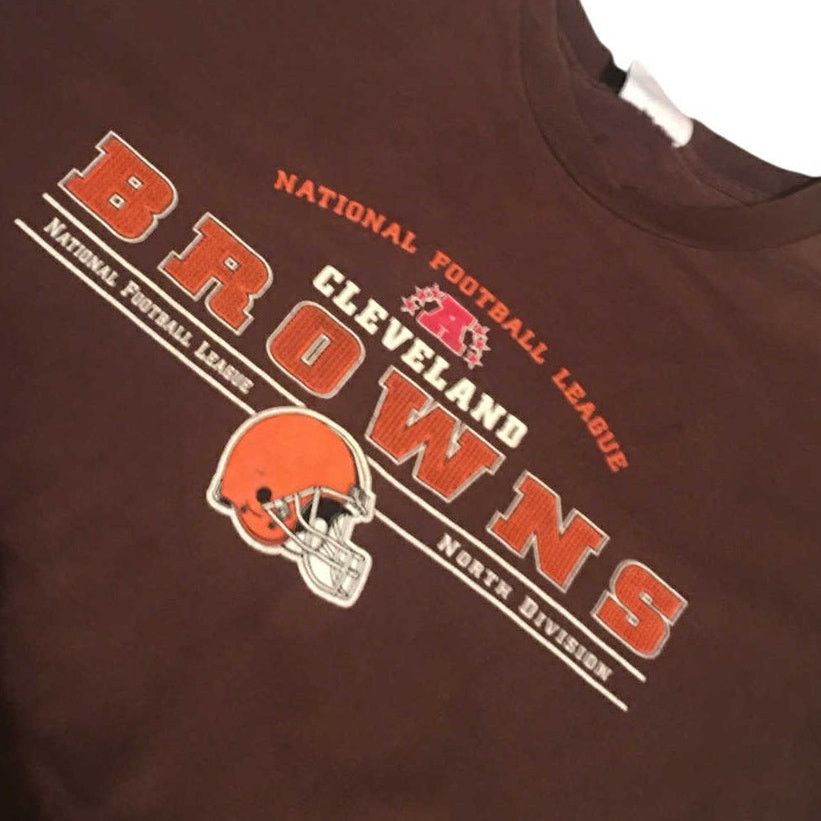 NFL VINTAGE Cleveland Browns NFL Football TShirt Short Sleeve XL Size US XL / EU 56 / 4 - 2 Thumbnail