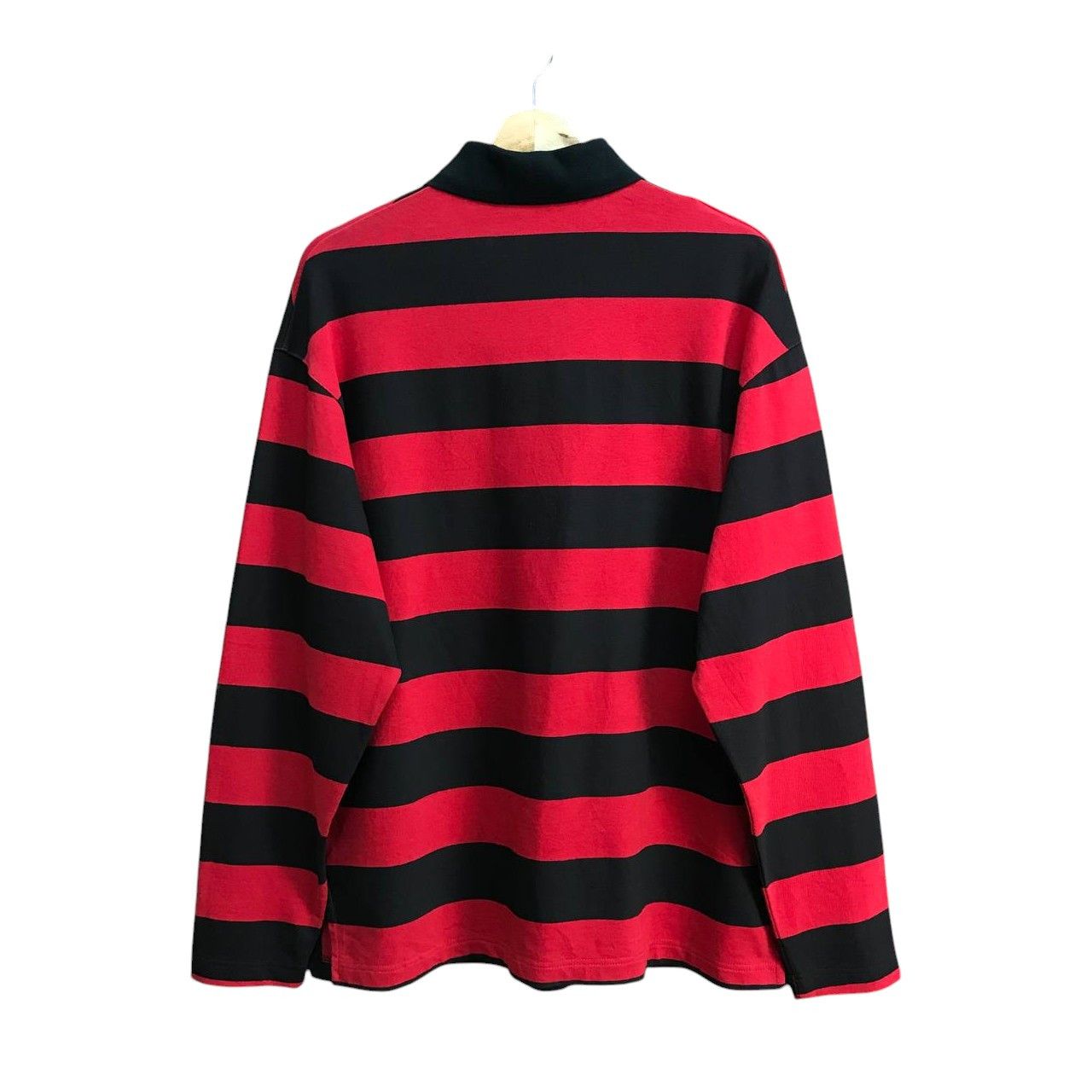 Balenciaga BALENCIAGA STRIPED RUGBY POLO Size US XXS / EU 40 - 9 Thumbnail