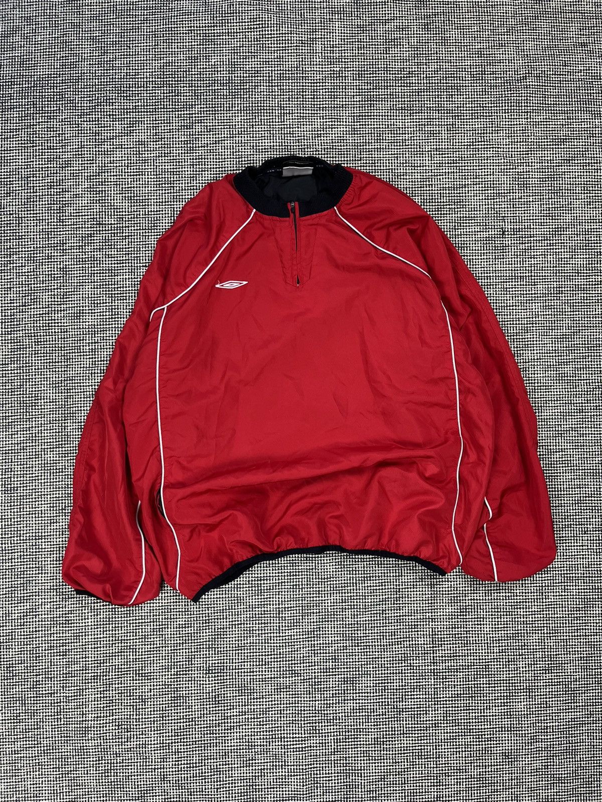Umbro × Vintage ➕ 90s vintage umbro baggy red jacket blokecore Size US XL / EU 56 / 4 - 1 Thumbnail