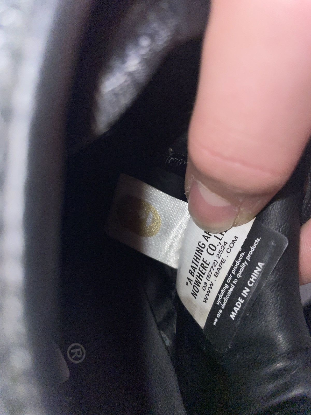 Bape GOAT Exclusive Bapesta Size US 6 / EU 39 - 13 Thumbnail