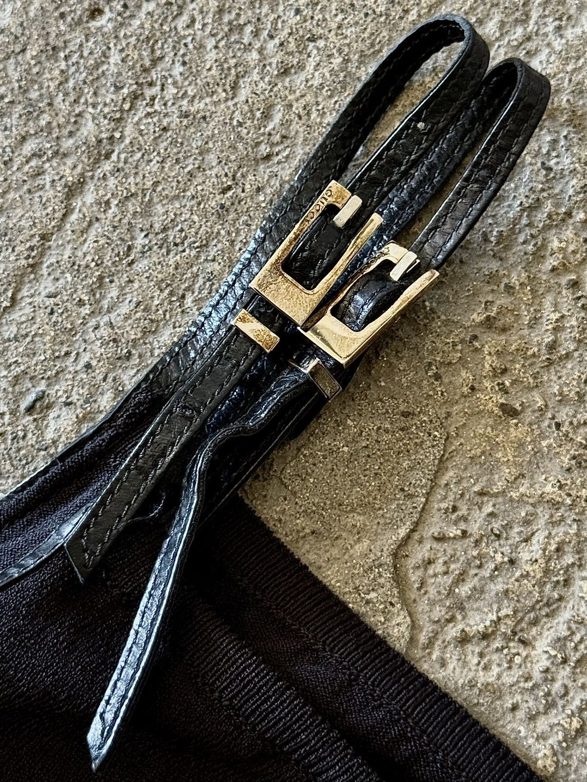 Gucci Gucci - Tom Ford - SS1998 - G Logo Buckle - Tank Top Size M / US 6-8 / IT 42-44 - 10 Thumbnail