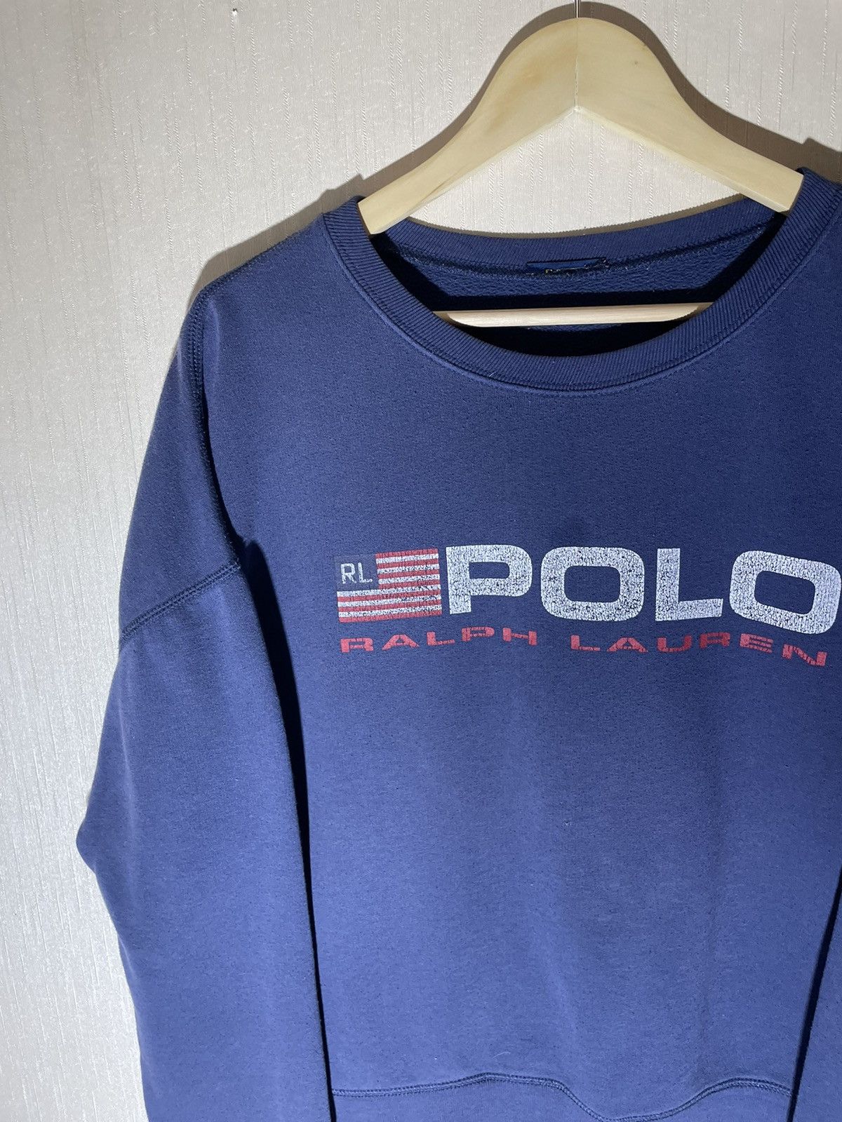 Polo Ralph Lauren × Vintage Polo Ralph Lauren USA vintage sweatshirt Size XL / US 12-14 / IT 48-50 - 3 Thumbnail