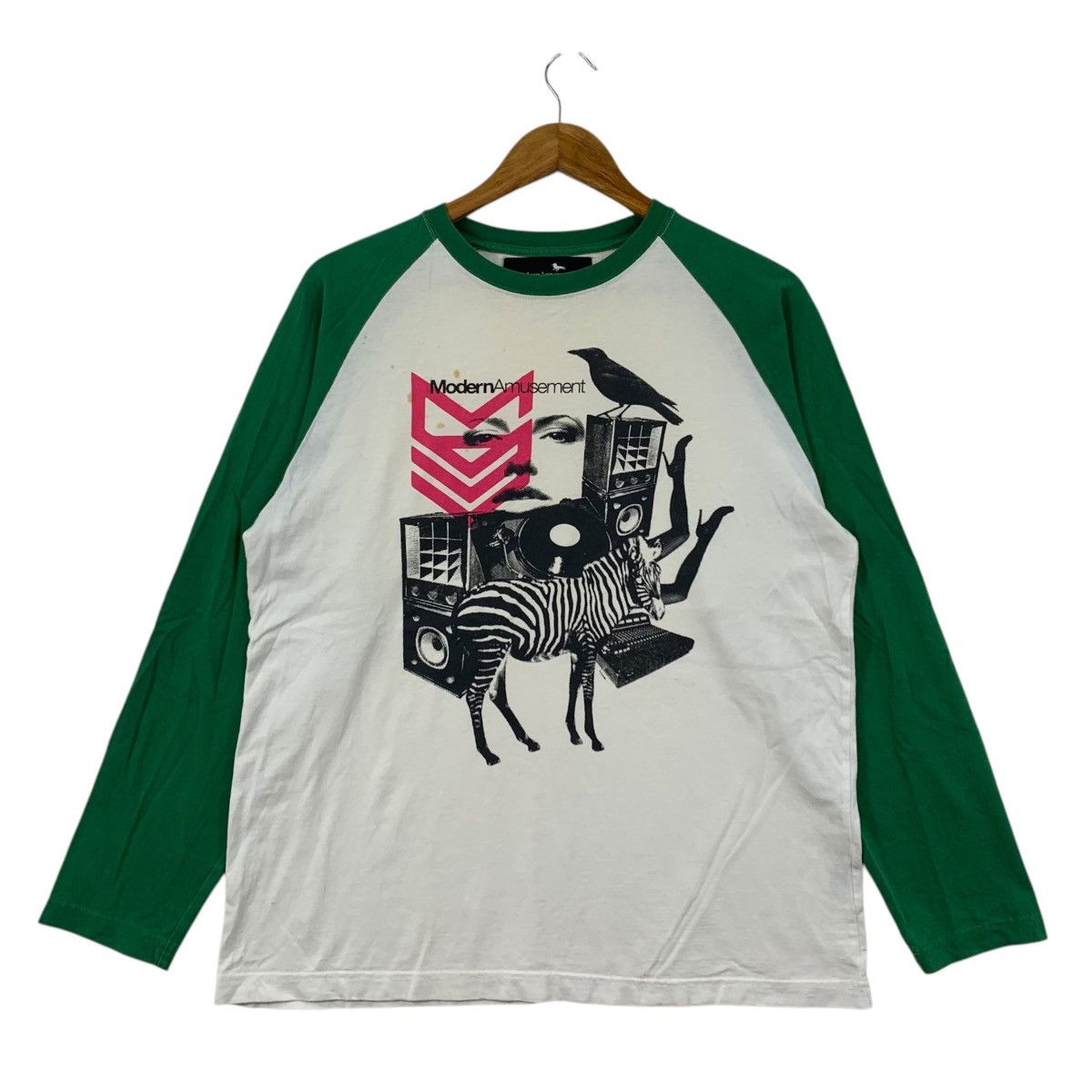 Japanese Brand × Modern Amusement × Vintage Vintage MODERN AMUSEMENT Japanese Brand Pop Art Print Shirt Size US M / EU 48-50 / 2 - 1 Thumbnail