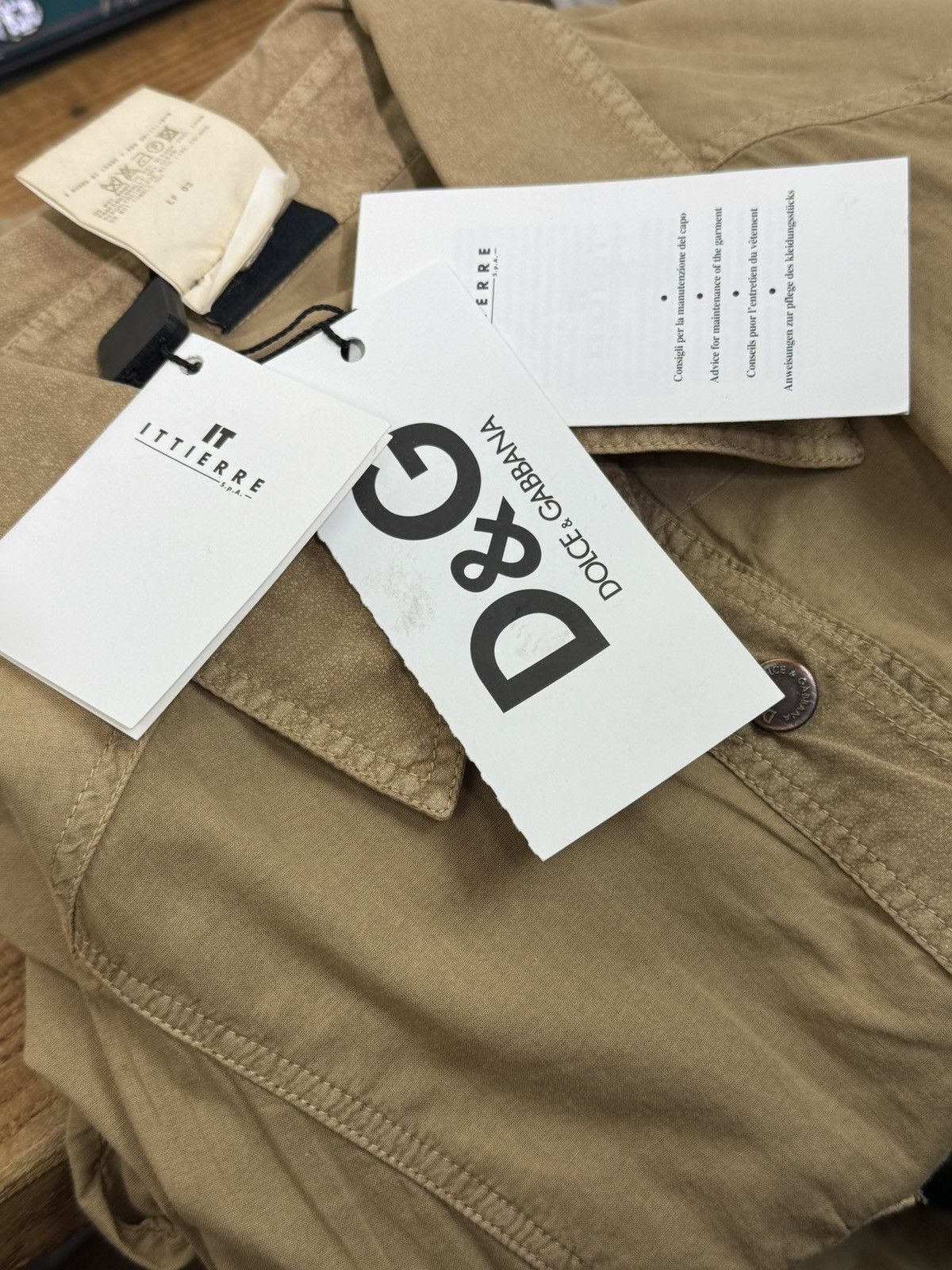 Dolce & Gabbana NWT Dolce & Gabbana 2003 Military Long Sleeve Button Up L Size L / US 10 / IT 46 - 13 Thumbnail