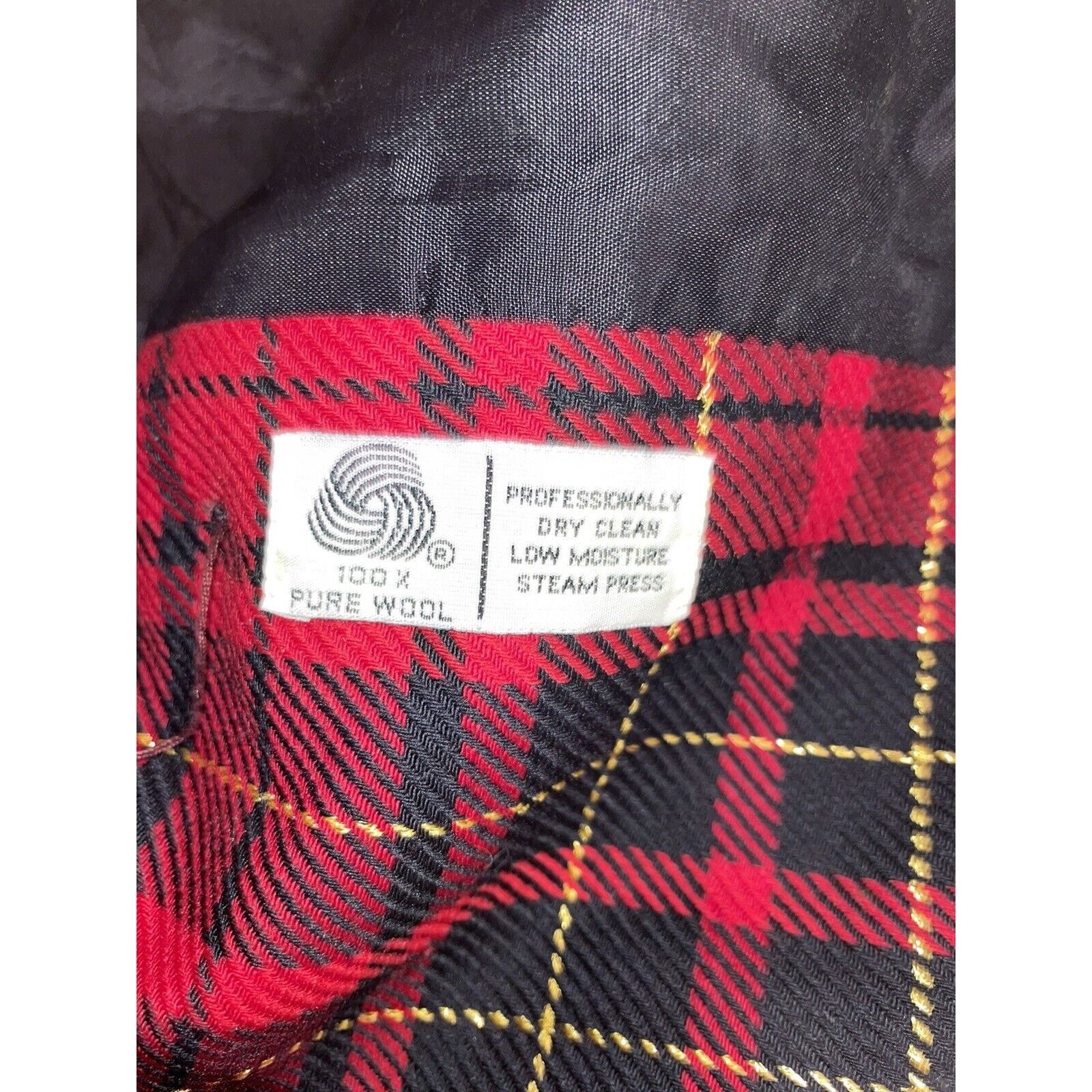 JH Collectibles VTG JH Collectibles Plaid Wool Blend Velvet Collar Button Size M / US 6-8 / IT 42-44 - 7 Thumbnail