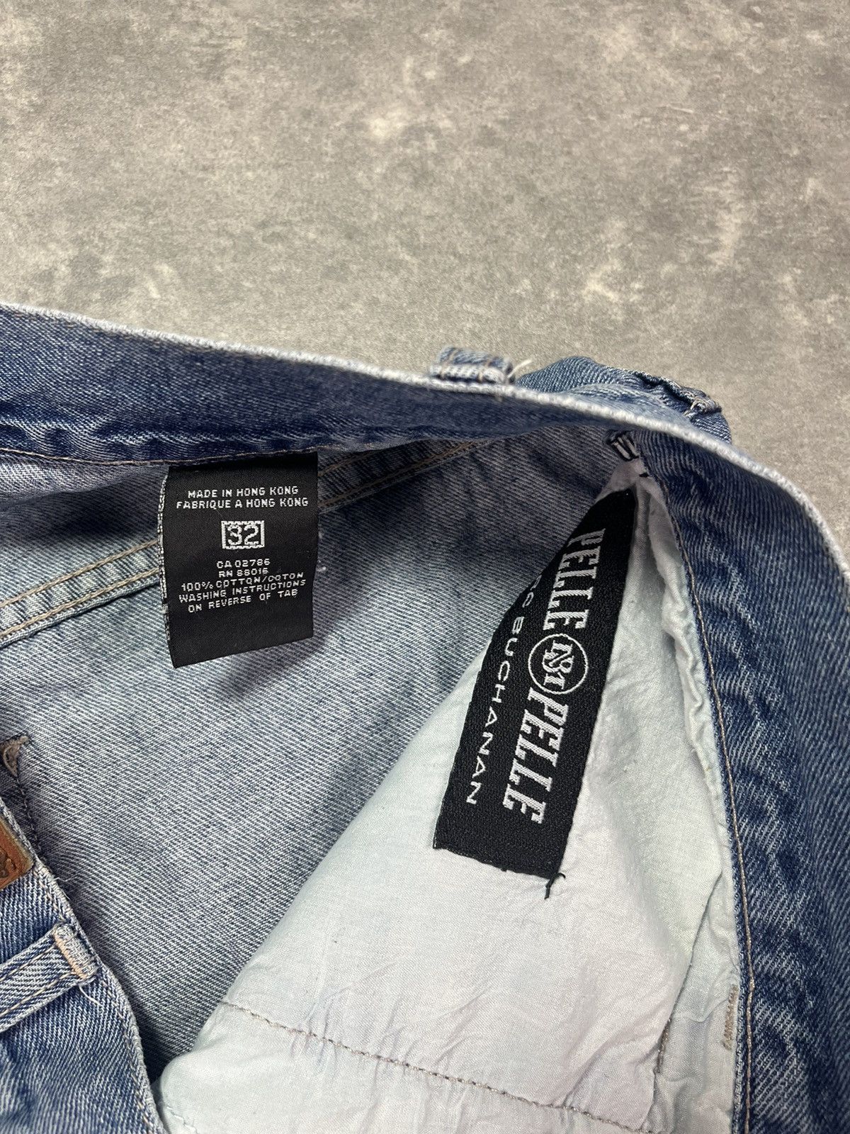 Pelle Pelle Pelle Pelle Marc Buchanan Long Logo Jorts Shorts 32 Size US 32 / EU 48 - 8 Thumbnail