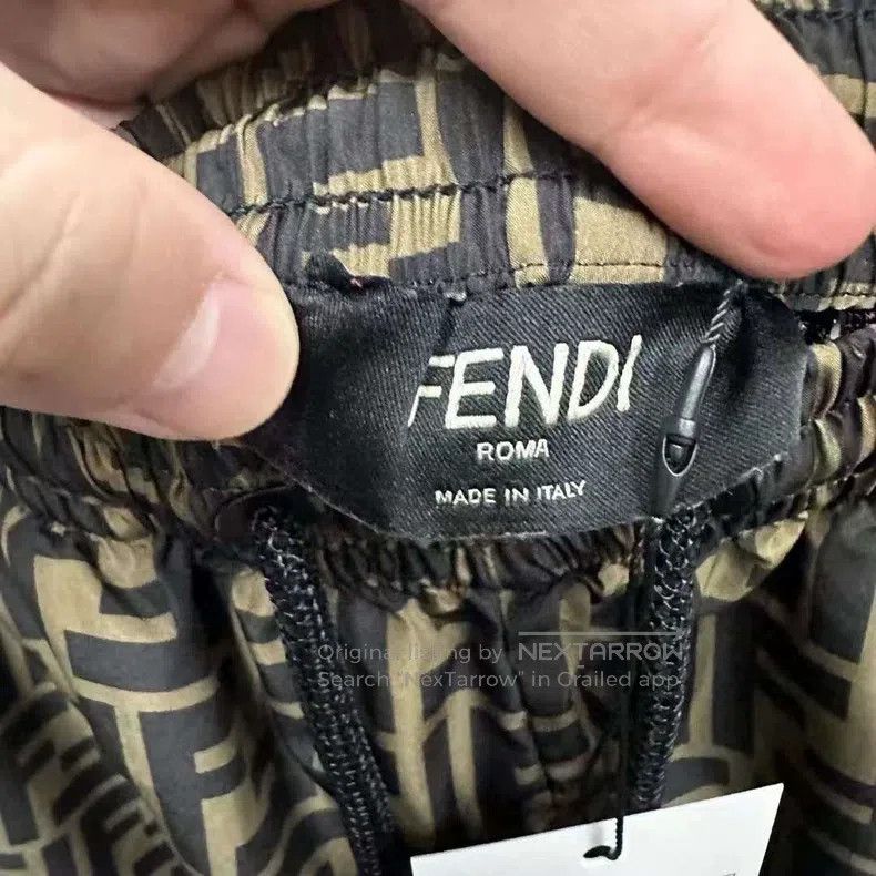 Fendi Fendi Full print double F sweatpants Size US 30 / EU 46 - 2 Thumbnail