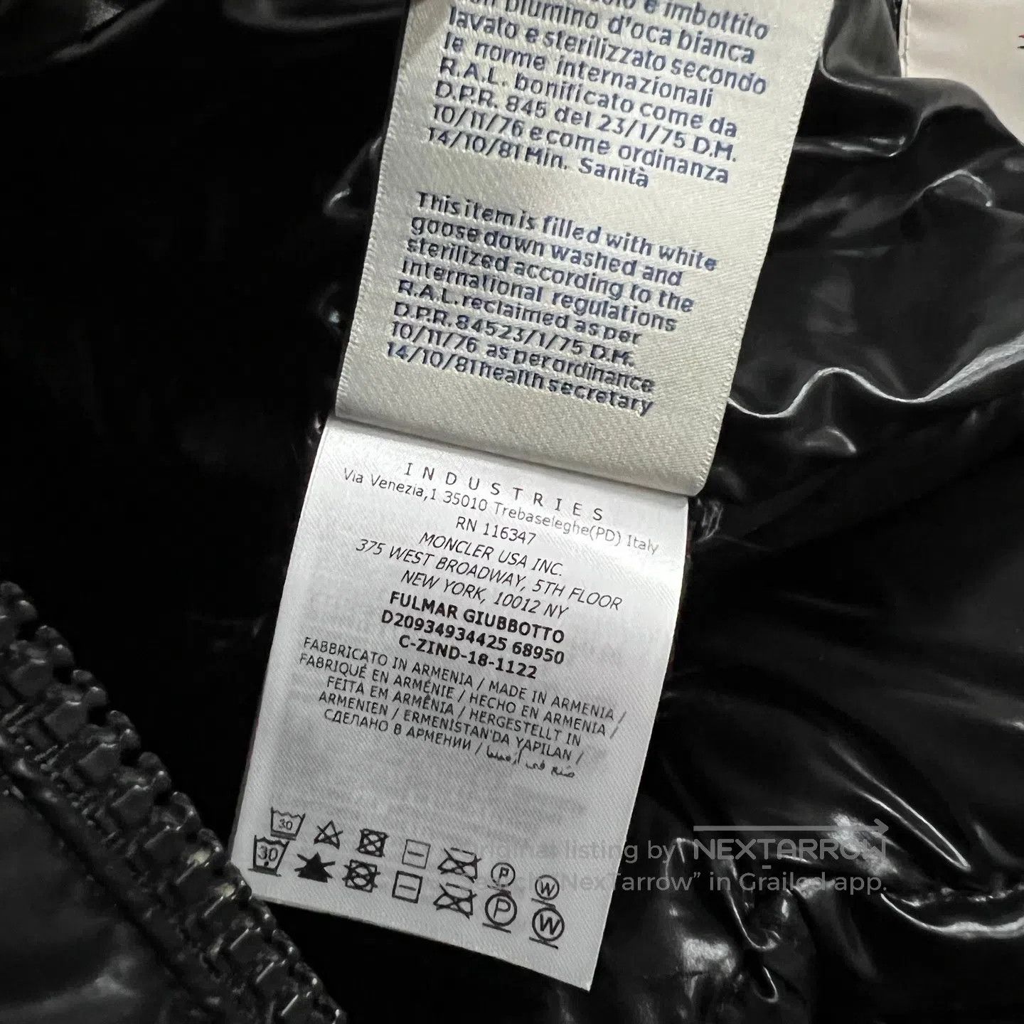 Moncler Moncler size 2 Fulmar's popular medium-length down jacket w Size US M / EU 48-50 / 2 - 7 Thumbnail