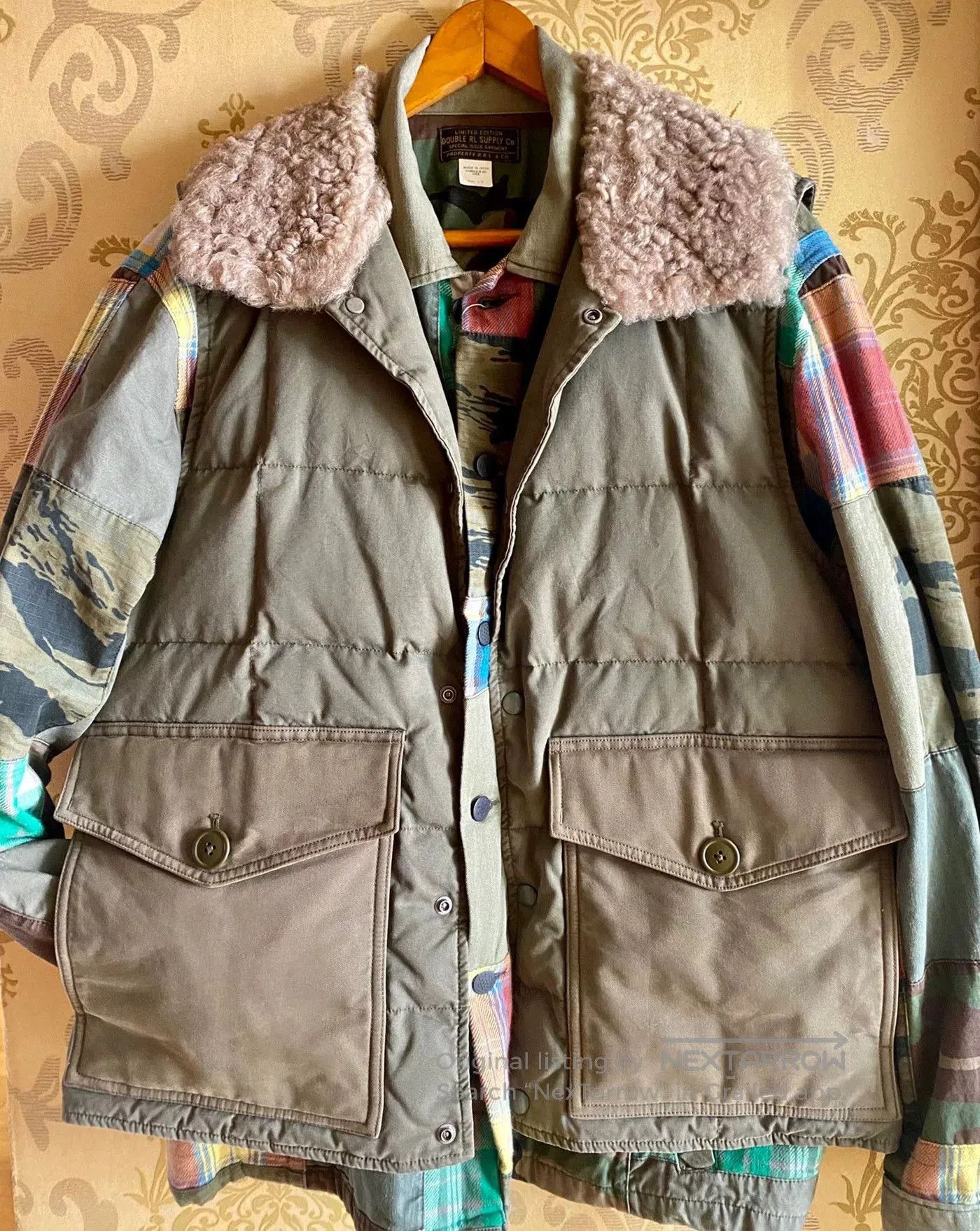 RRL Ralph Lauren vintage ralph lauren military style vest. Size US M / EU 48-50 / 2 - 4 Thumbnail