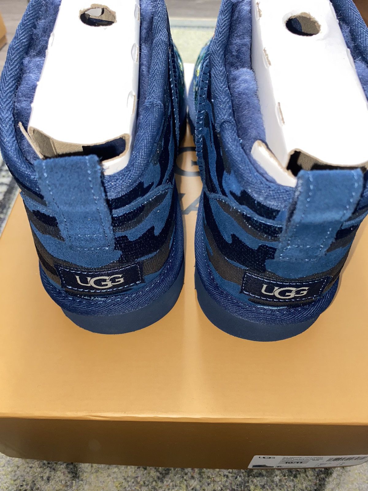 Palace × Ugg UGG Tasman Slipper Palace Navy Camo Size US 10 / EU 43 - 7 Thumbnail