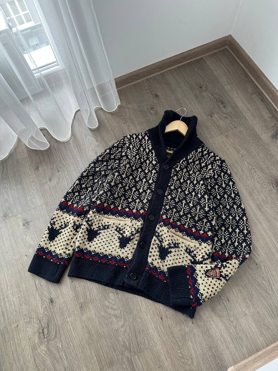 Vintage Vintage Cardigan Wool Knit Norway Dale Garn Sweater Size US M / EU 48-50 / 2 - 10 Thumbnail