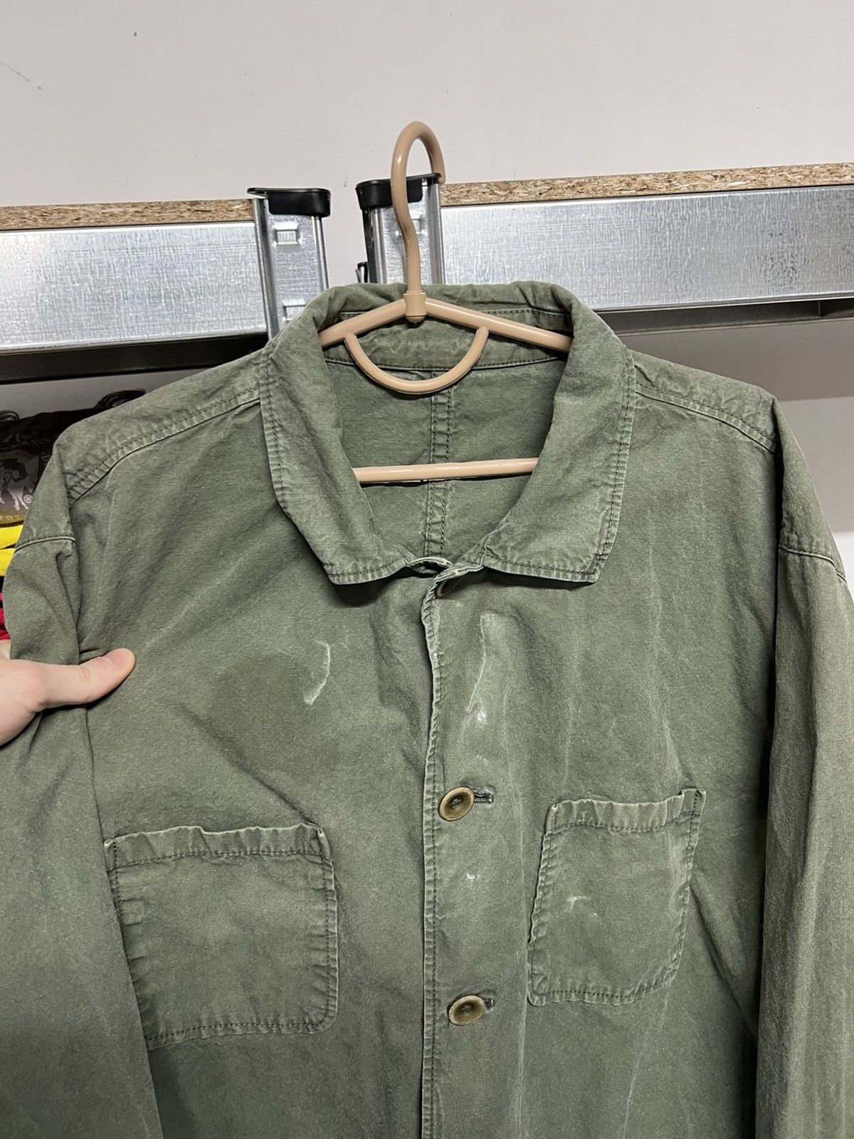 Japanese Brand Vintage Multi Pocket Military Shirt Size L Size US L / EU 52-54 / 3 - 10 Thumbnail