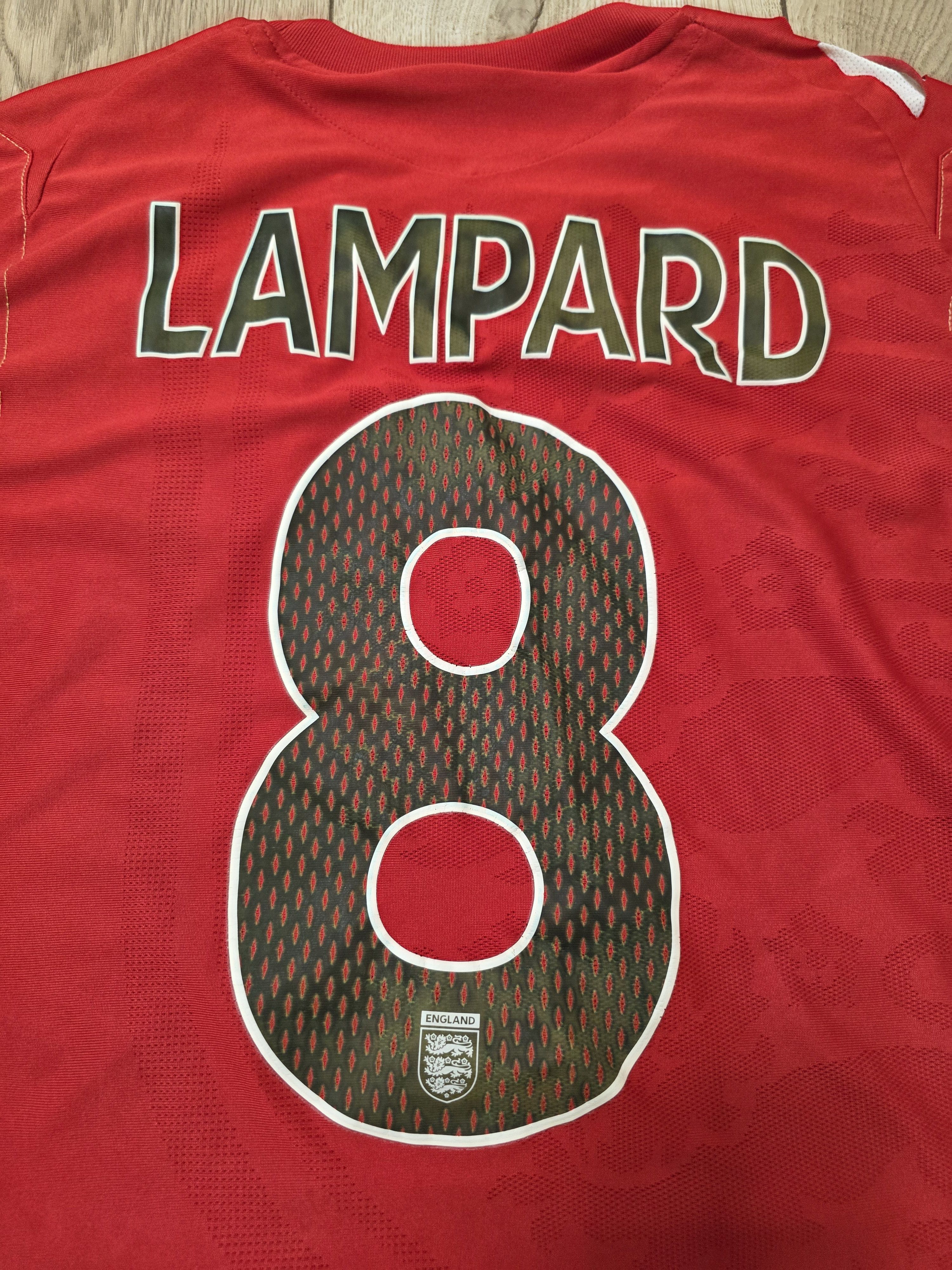 Vintage ENGLAND 2006 2008 AWAY LAMPARD FOOTBALL SHIRT SOCCER JERSEY Size US M / EU 48-50 / 2 - 5 Thumbnail