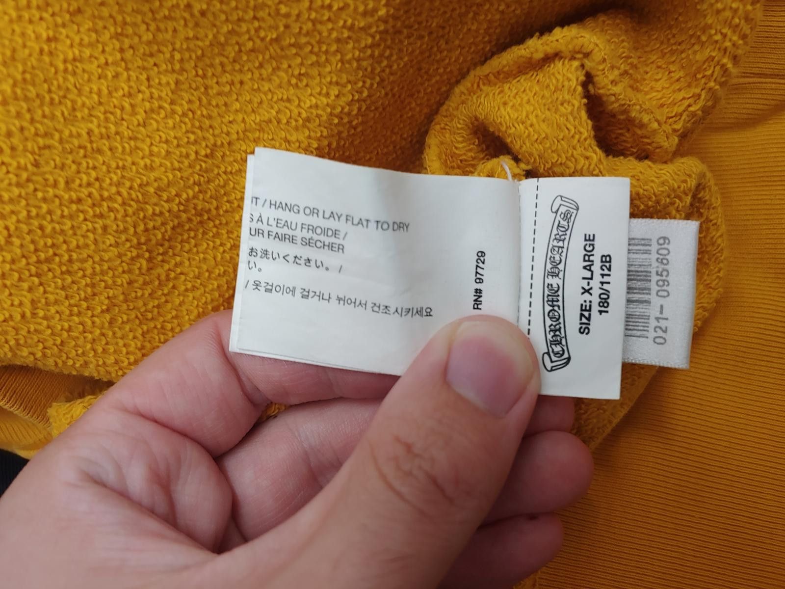 Chrome Hearts Chrome Hearts X Matty Boy Call Me Hoodie in Yellow Size US XL / EU 56 / 4 - 6 Thumbnail