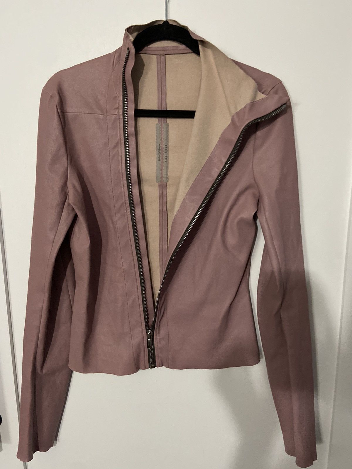 Rick Owens Rick Owens Lamb Leather Biker Jacket Size L / US 10 / IT 46 - 4 Thumbnail