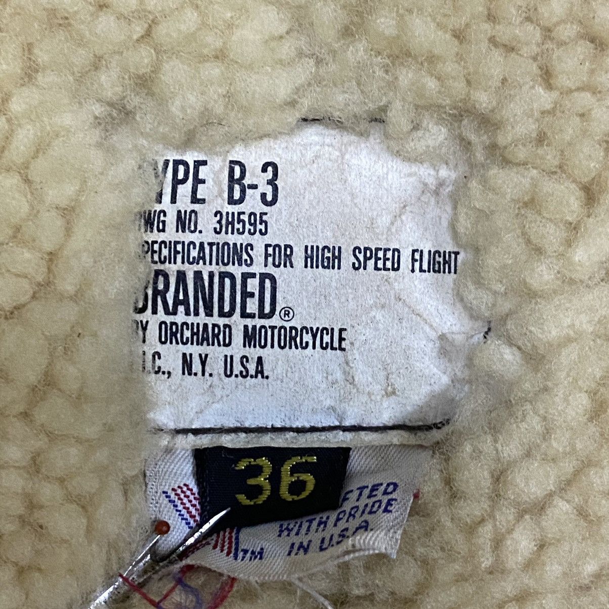 Japanese Brand B3 Orchard Motorcycles Sheepskin Made in USA Size US M / EU 48-50 / 2 - 17 Thumbnail