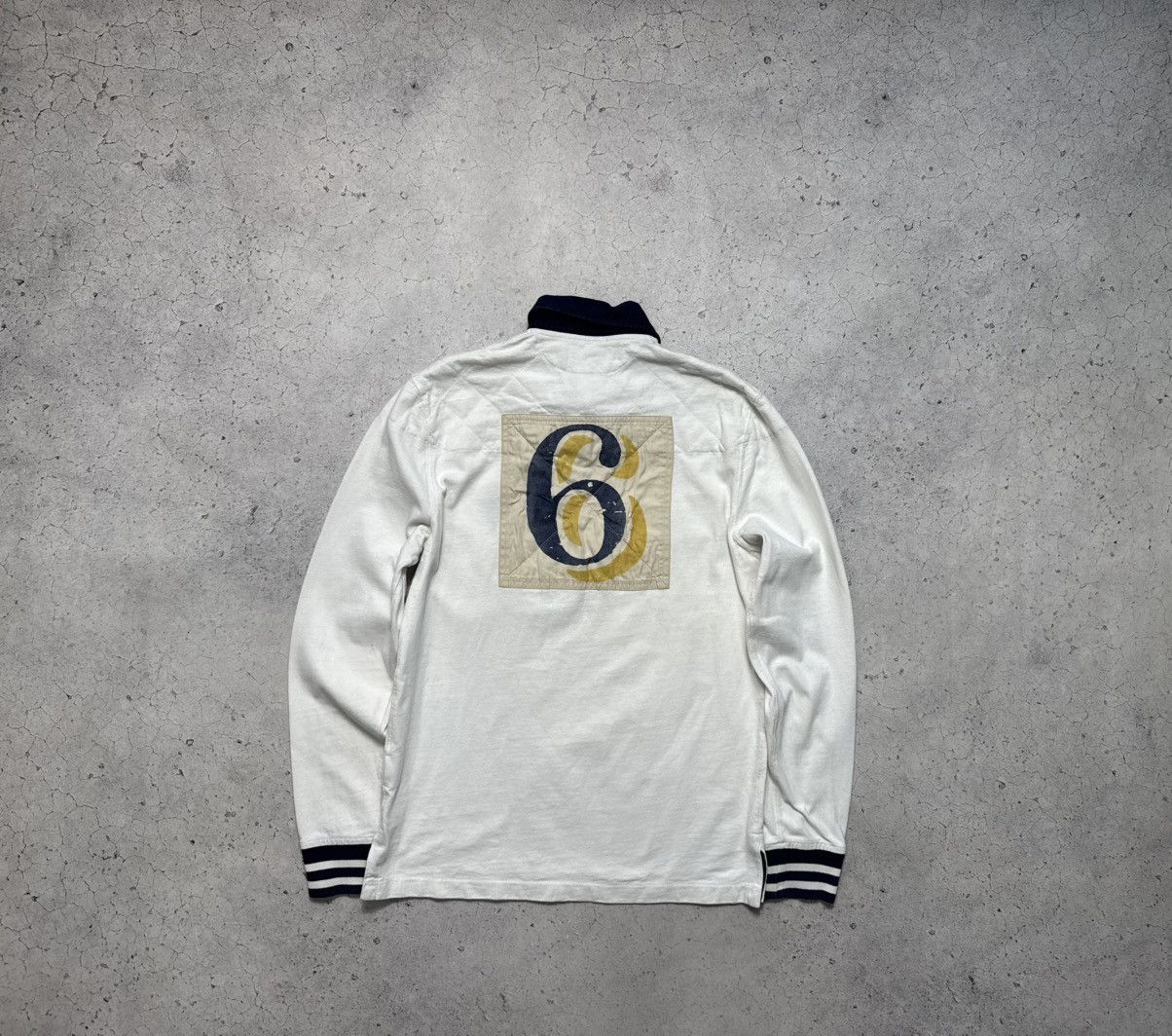 Polo Ralph Lauren Polo Ralph Lauren #6 Rugby Sweatshirt Big Pony PRL White Size US S / EU 44-46 / 1 - 2 Thumbnail