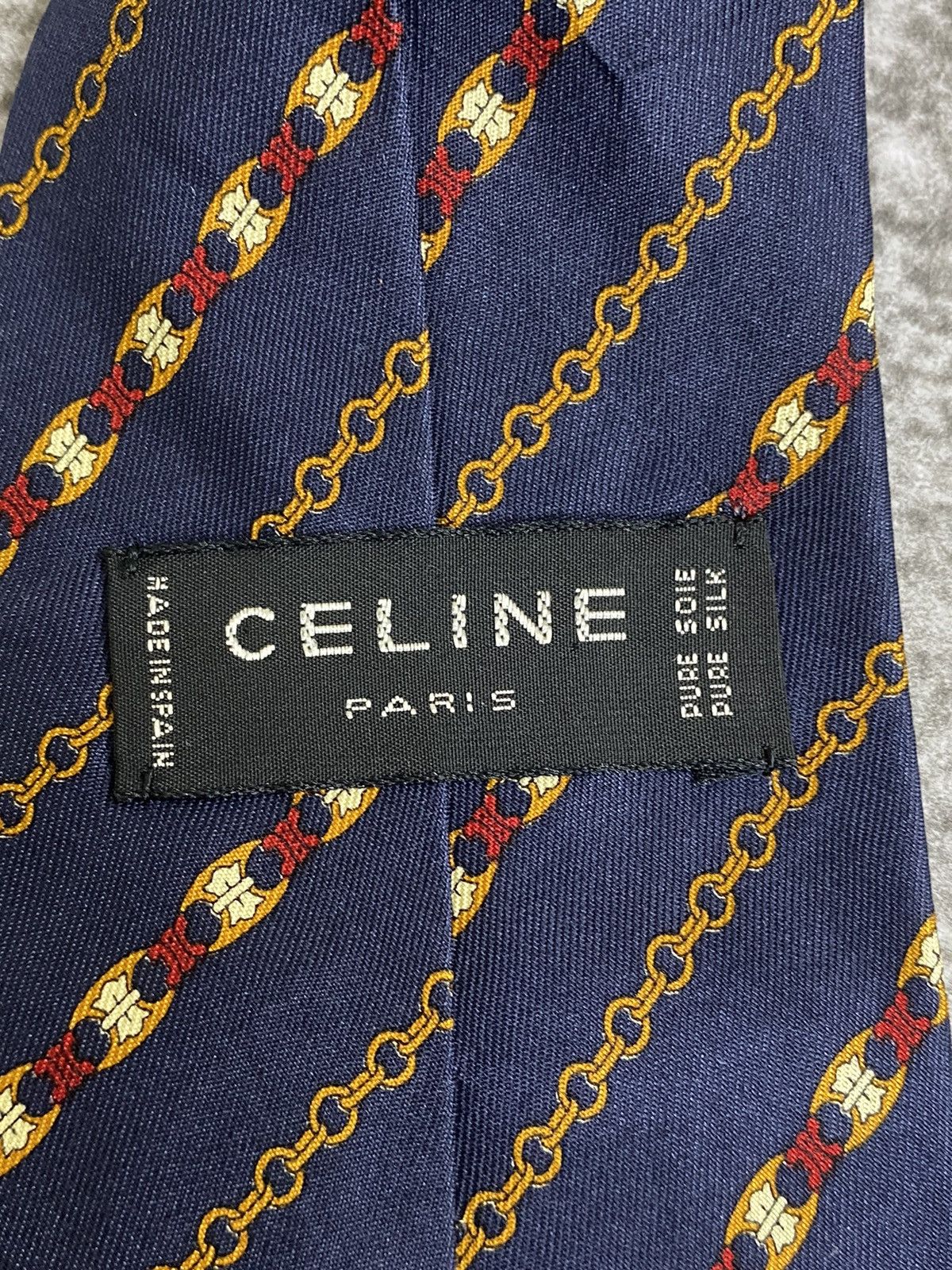 Celine 90s Celine Silk Tie Size ONE SIZE - 7 Thumbnail