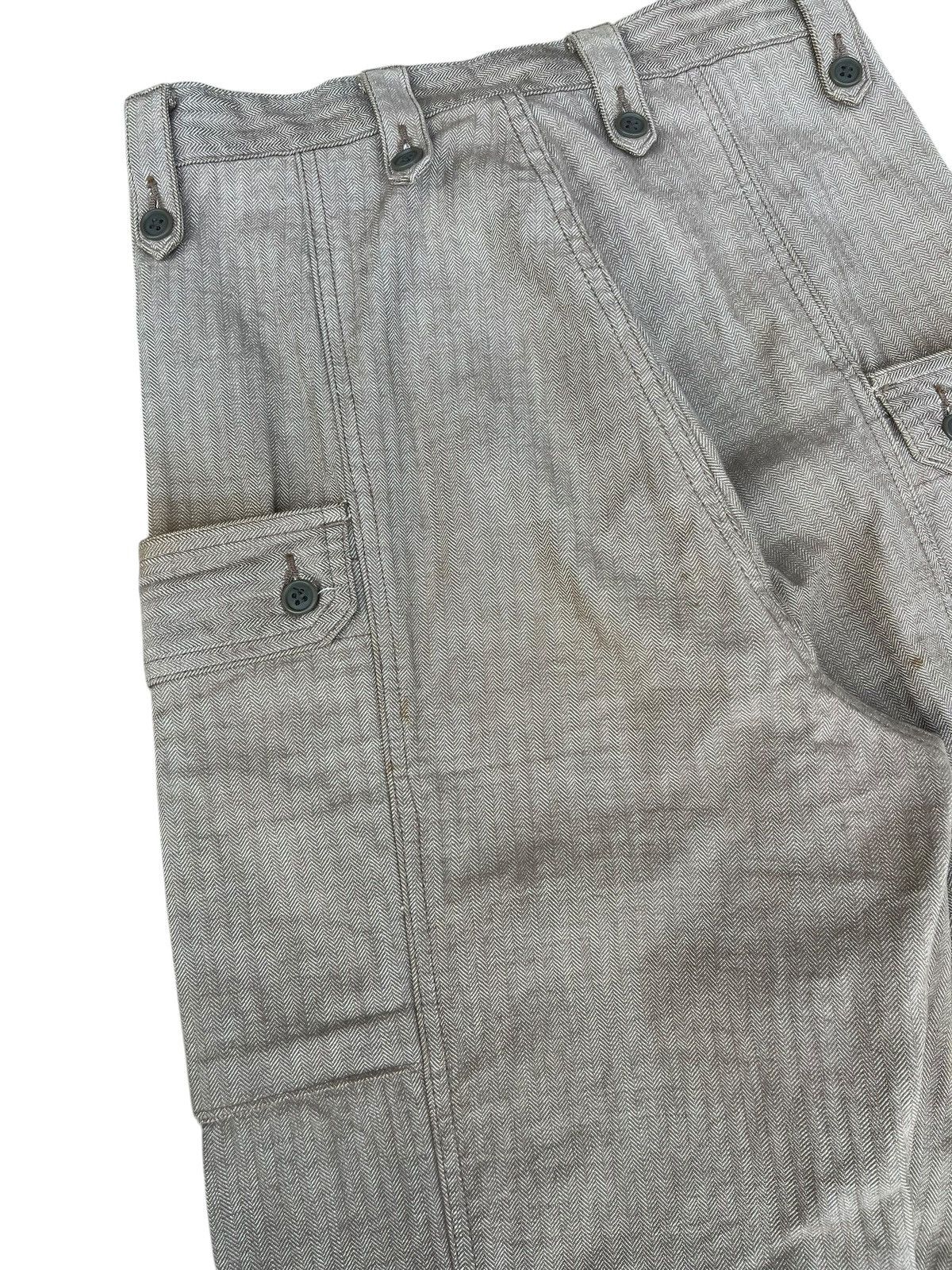 Full Count & Co. Vintage Full Count Japan Dirty Mud Stains HBT Trouser Pant Size US 28 / EU 44 - 15 Thumbnail