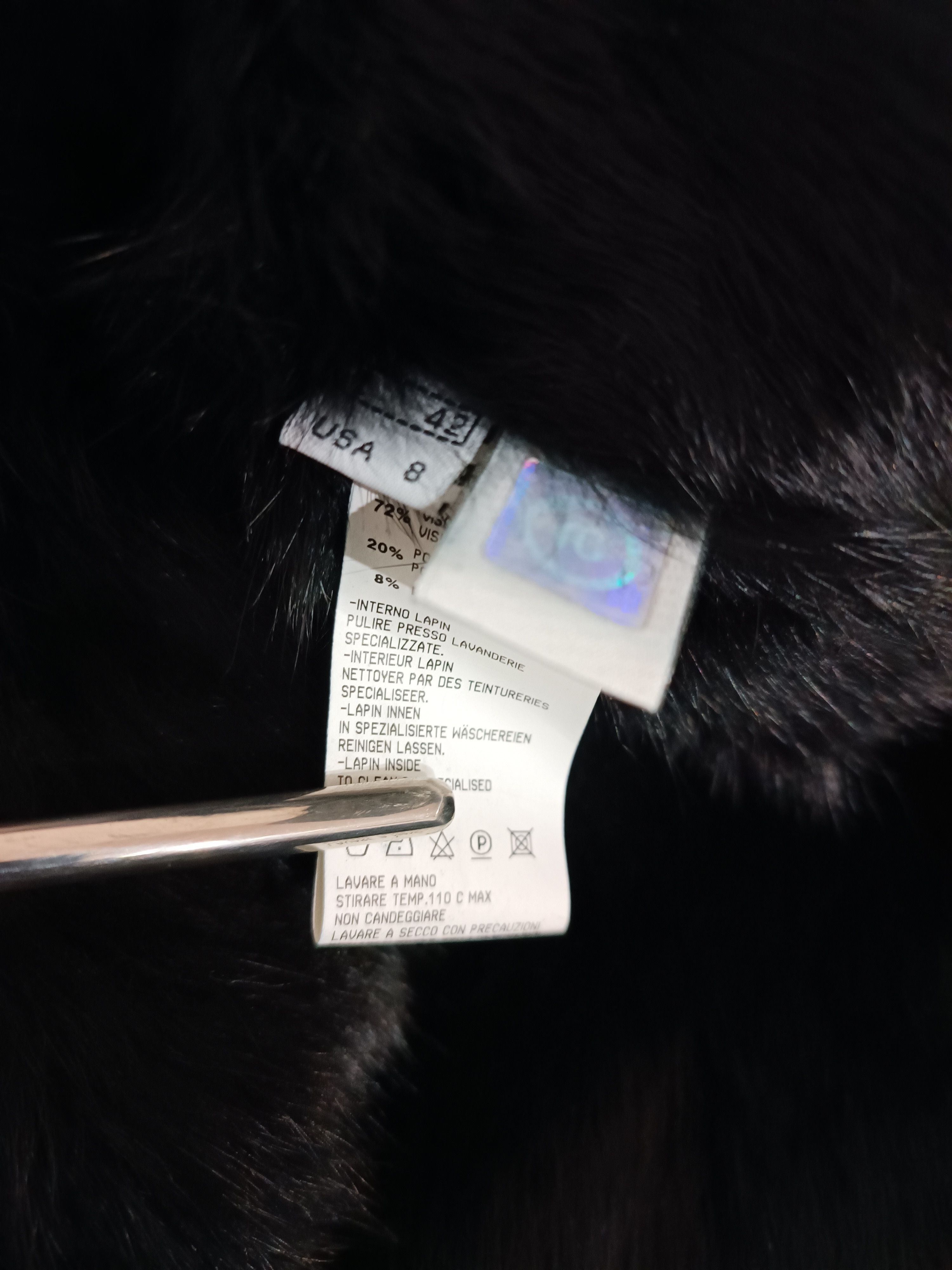 Roberto Cavalli Cappotto faux fur ecopelliccia cavalli Size S / US 4 / IT 40 - 5 Thumbnail