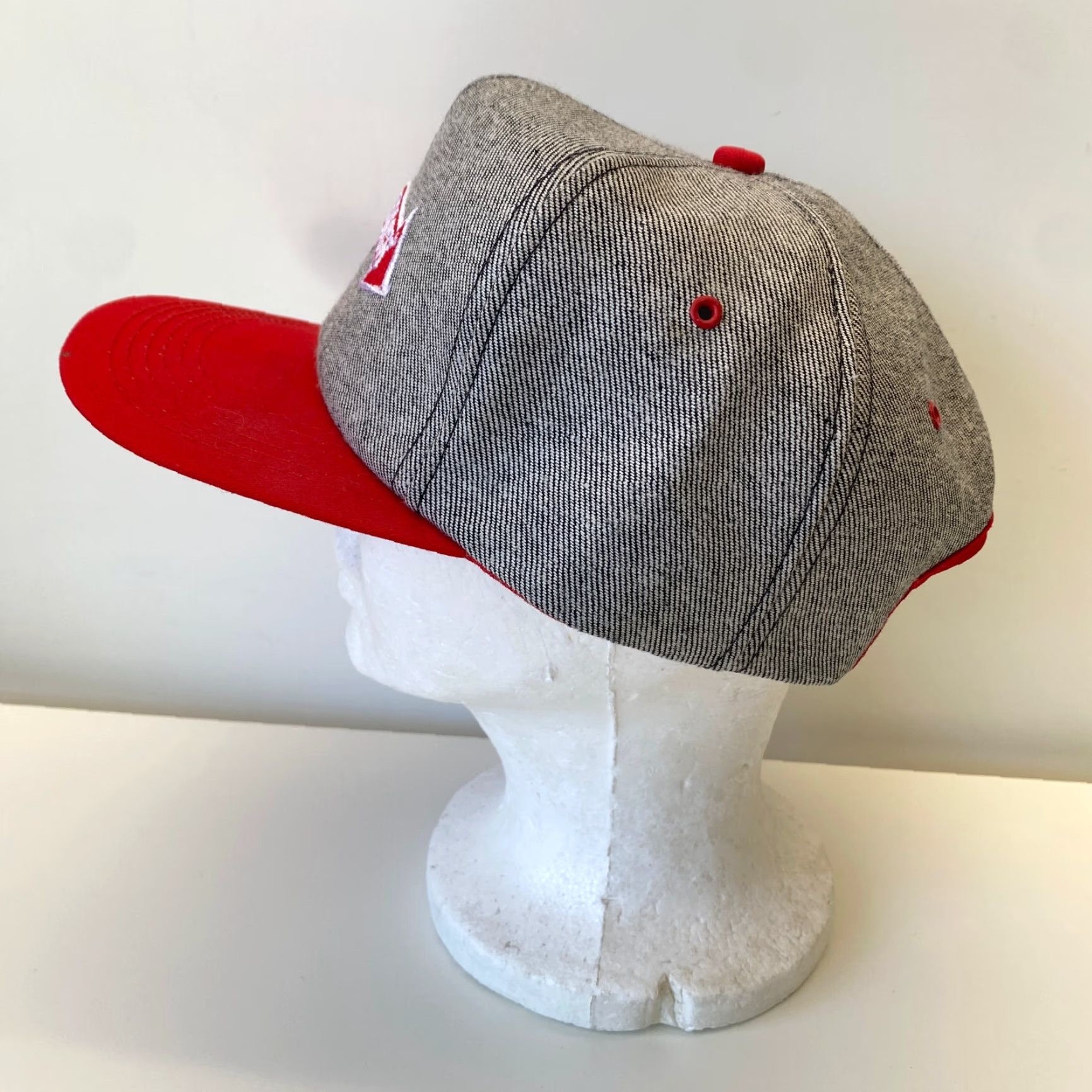 Lumberjack VINTAGE Lumberjack Trucker Hat Red Adjustable Unisex Adults 80s 90s Retro USA Western Patch Rare Cap Style: Trucker Hat Men's Size ONE SIZE - 3 Thumbnail