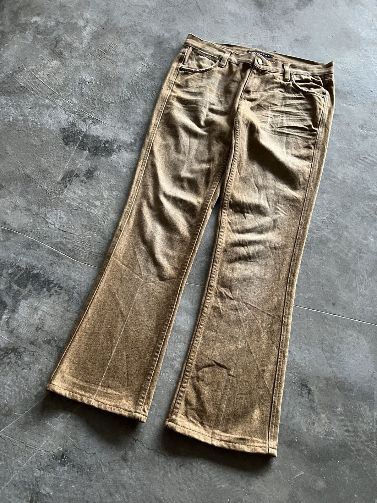 Polo Ralph Lauren flared ralph lauren dungaree boot cut classic Size 30" / US 8 / IT 44 - 13 Thumbnail