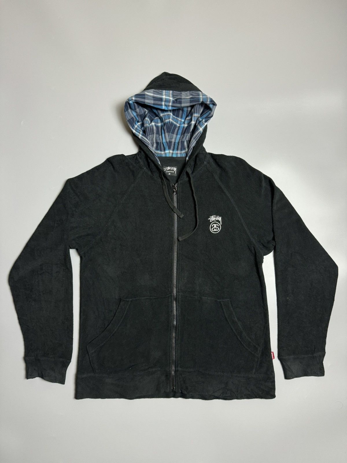 Stussy Stussy Light Zipper Jacket Hoodie Size US M / EU 48-50 / 2 - 1 Thumbnail