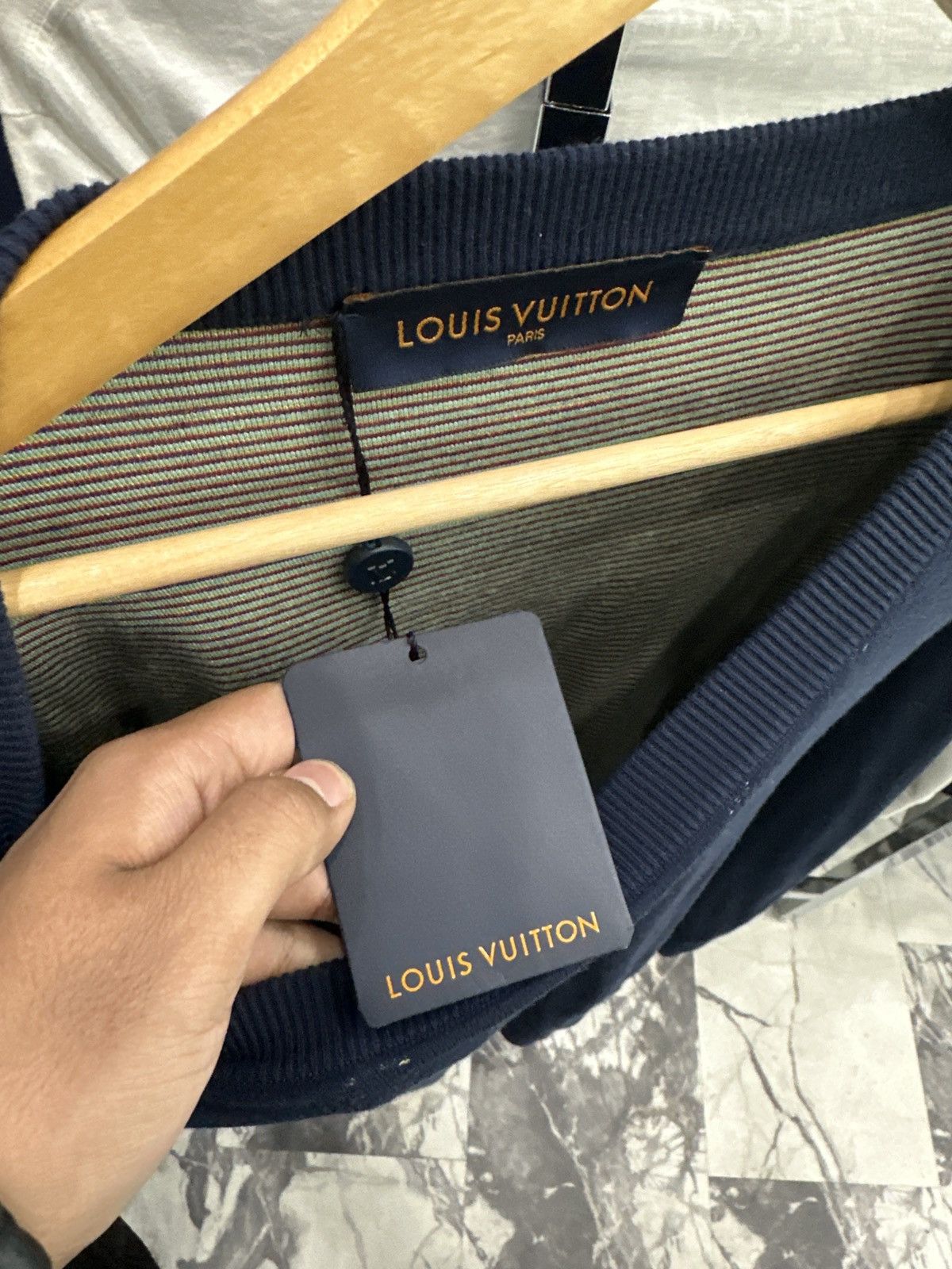 Louis Vuitton Louis Vuttion cashmere drop needle monogram LS Size US XXL / EU 58 / 5 - 5 Thumbnail