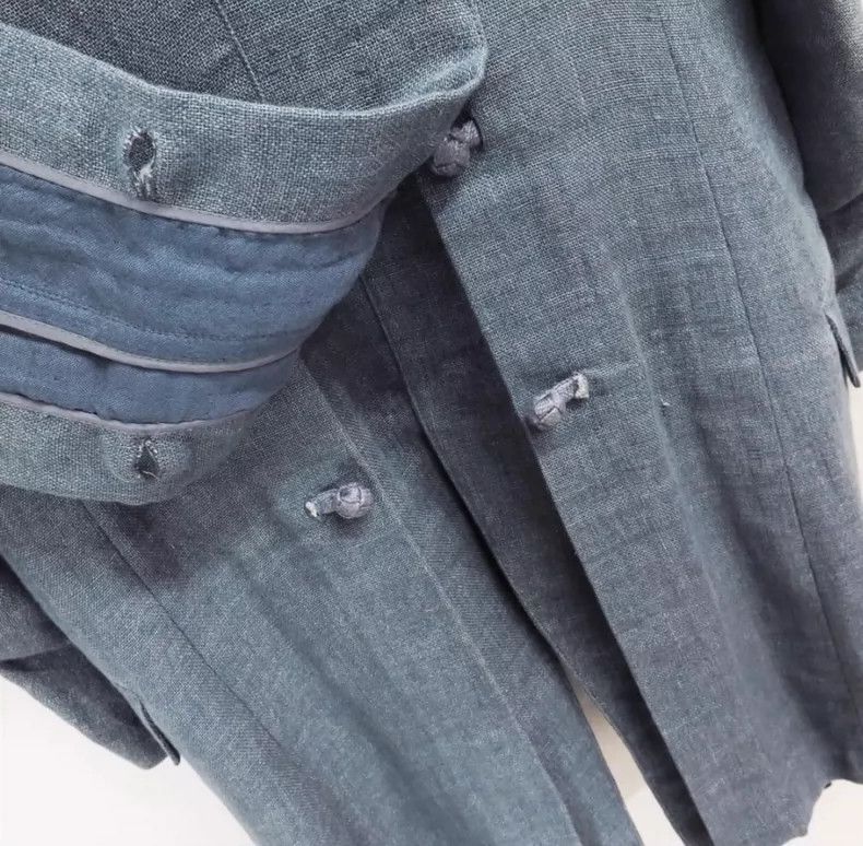 Issey Miyake issey miyake Chinese-style button-down linen coat Size US M / EU 48-50 / 2 - 6 Thumbnail