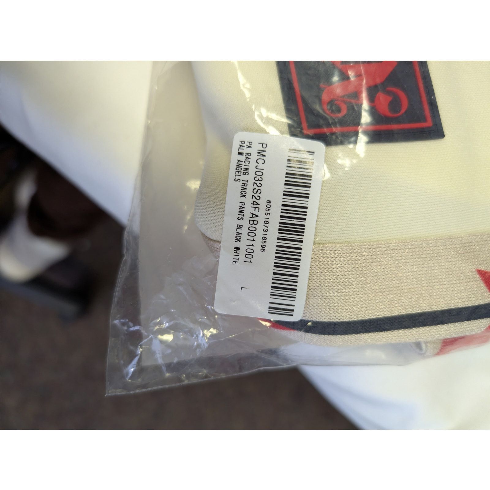 Palm Angels o1rshd1 PA Racing Track Pants in Black / White Size US 34 / EU 50 - 20 Thumbnail