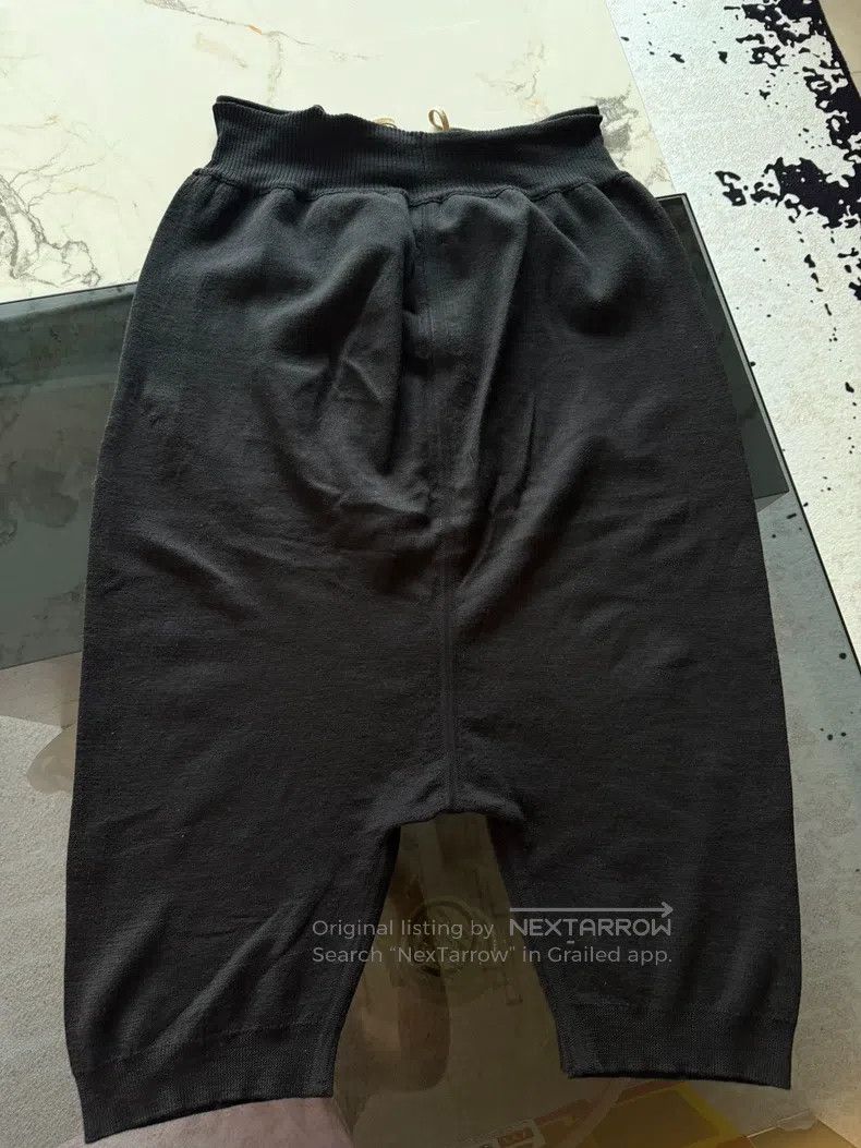 Rick Owens RICK OWENS size L Wool knitted pants Size US 27 - 3 Thumbnail