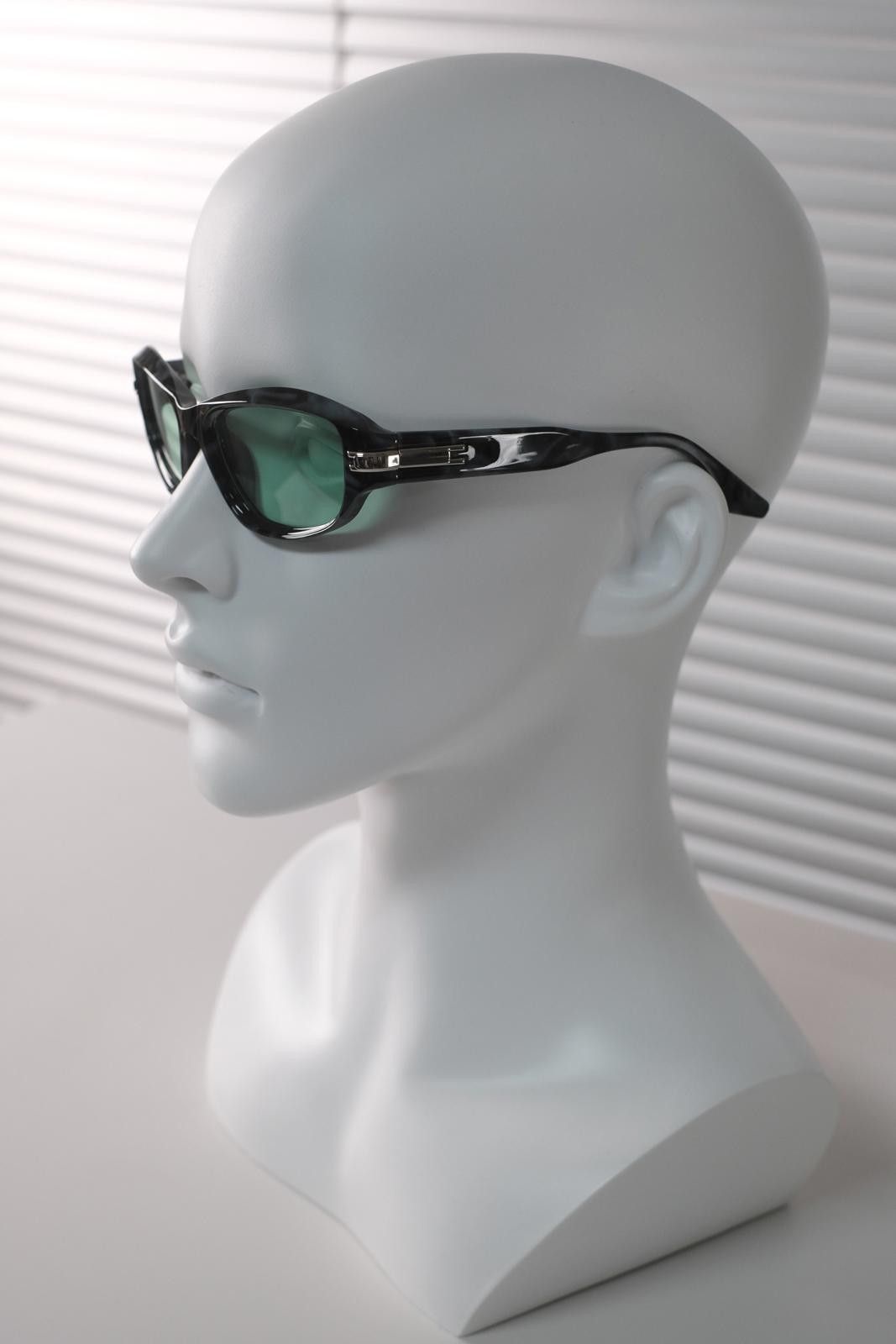 Other Y2k Avant Garde Futuristic Black Blue Sunglasses Unisex OS Size ONE SIZE - 6 Thumbnail