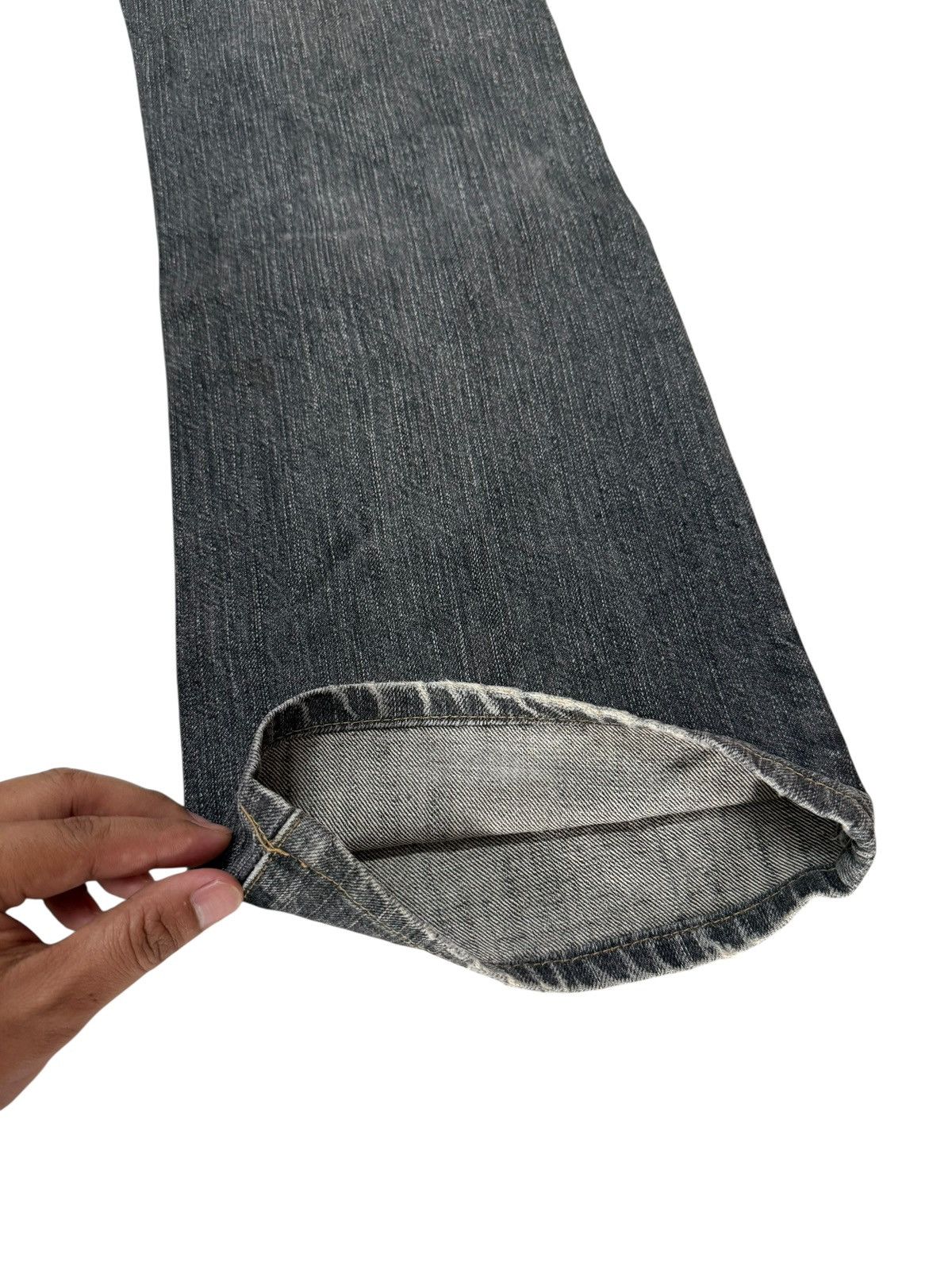 Edwin Flared Jeans Edwin 503 Japan Distressed Boot Cut Denim Size US 29 - 20 Thumbnail