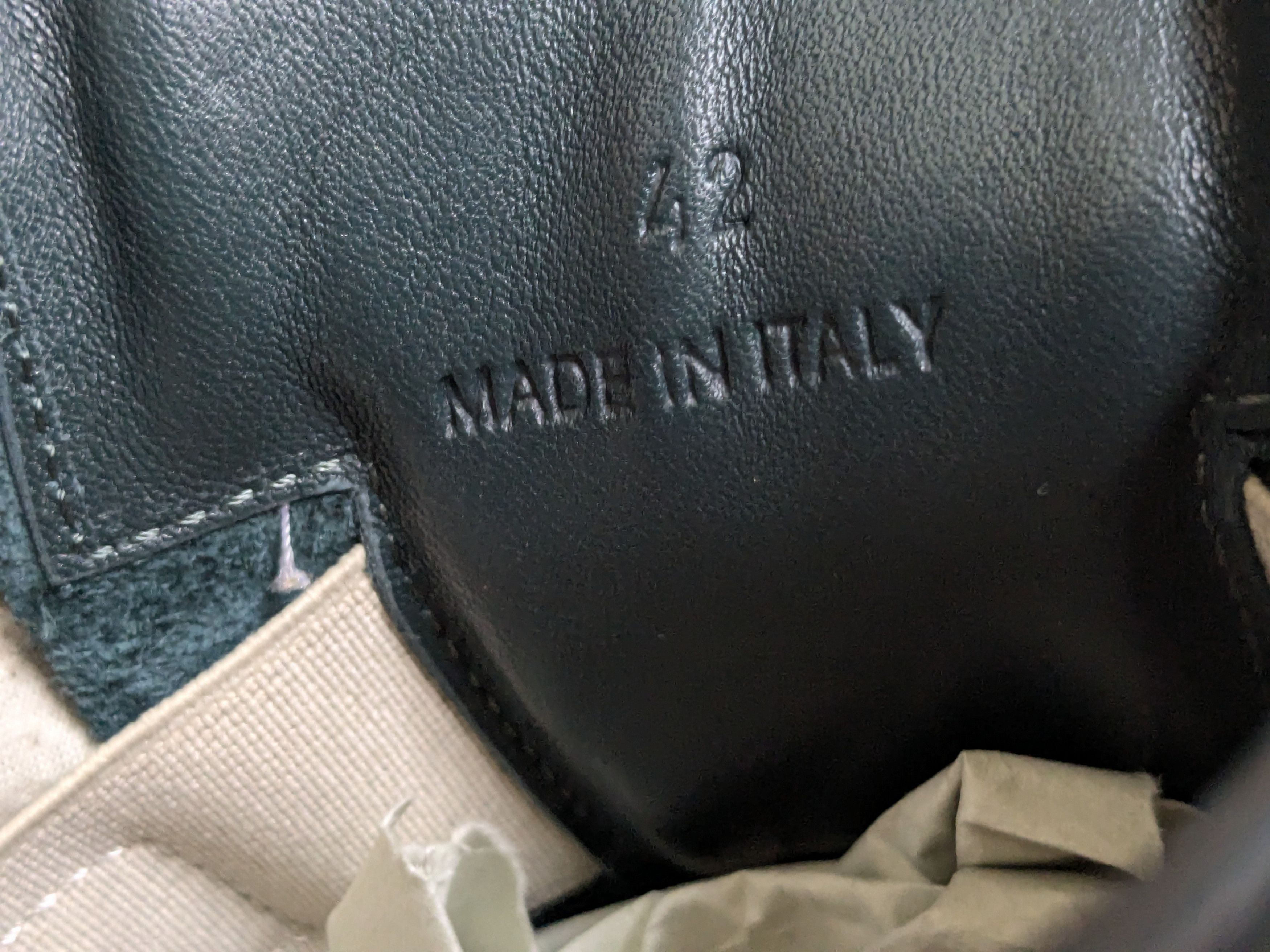 Maison Margiela GAT Replica Dark Green 9 42 Low Tops