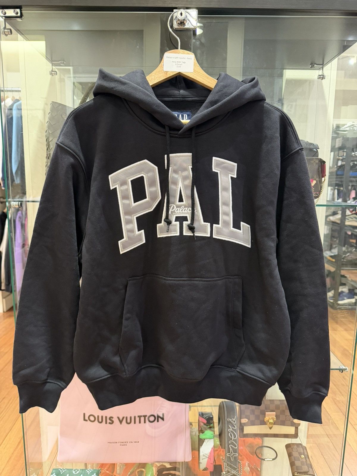 Palace Palace Gap Hoodie - Black Size US XS / EU 42 / 0 - 1 Thumbnail