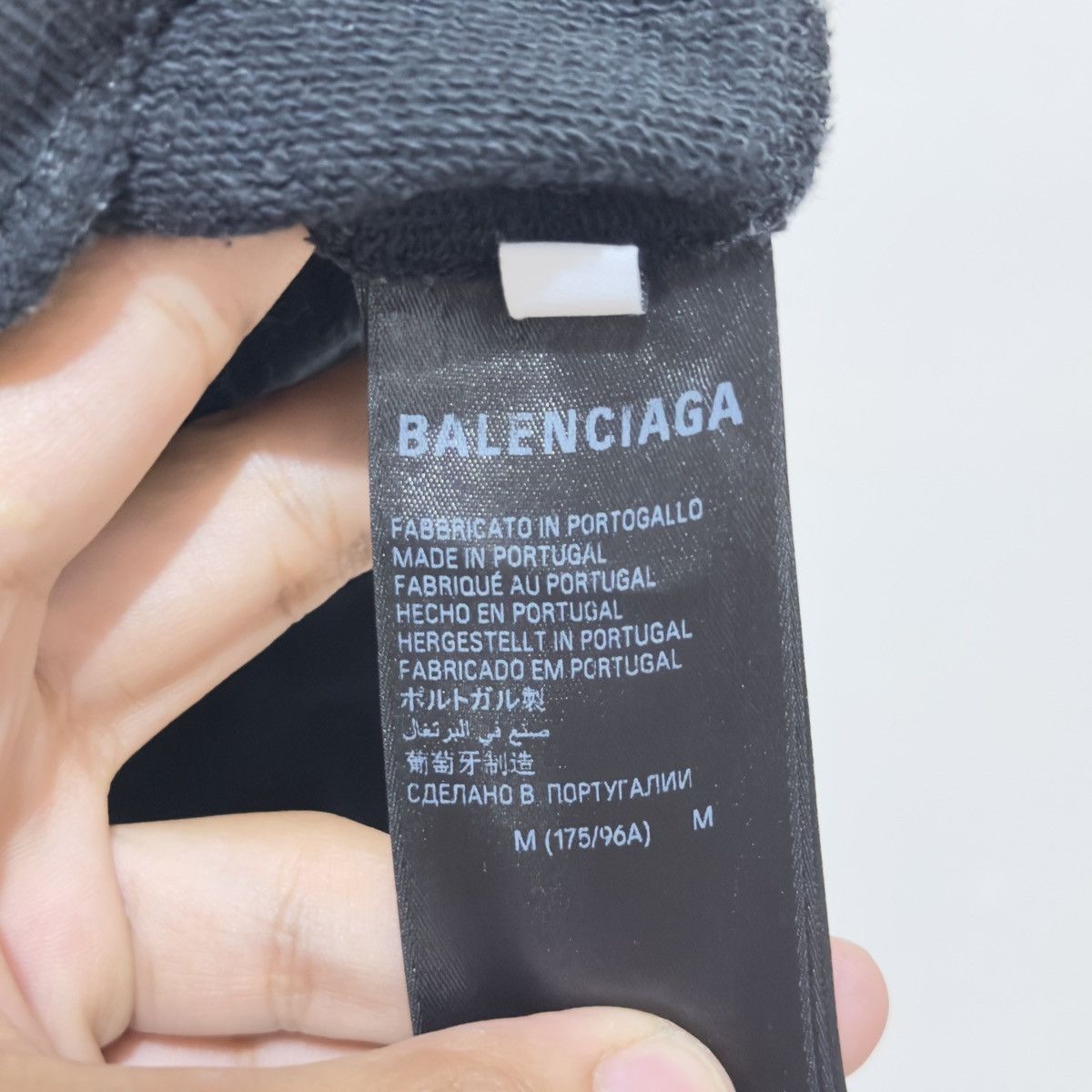 Balenciaga Balenciaga Post It Zip Up Hoodie Size US M / EU 48-50 / 2 - 7 Thumbnail