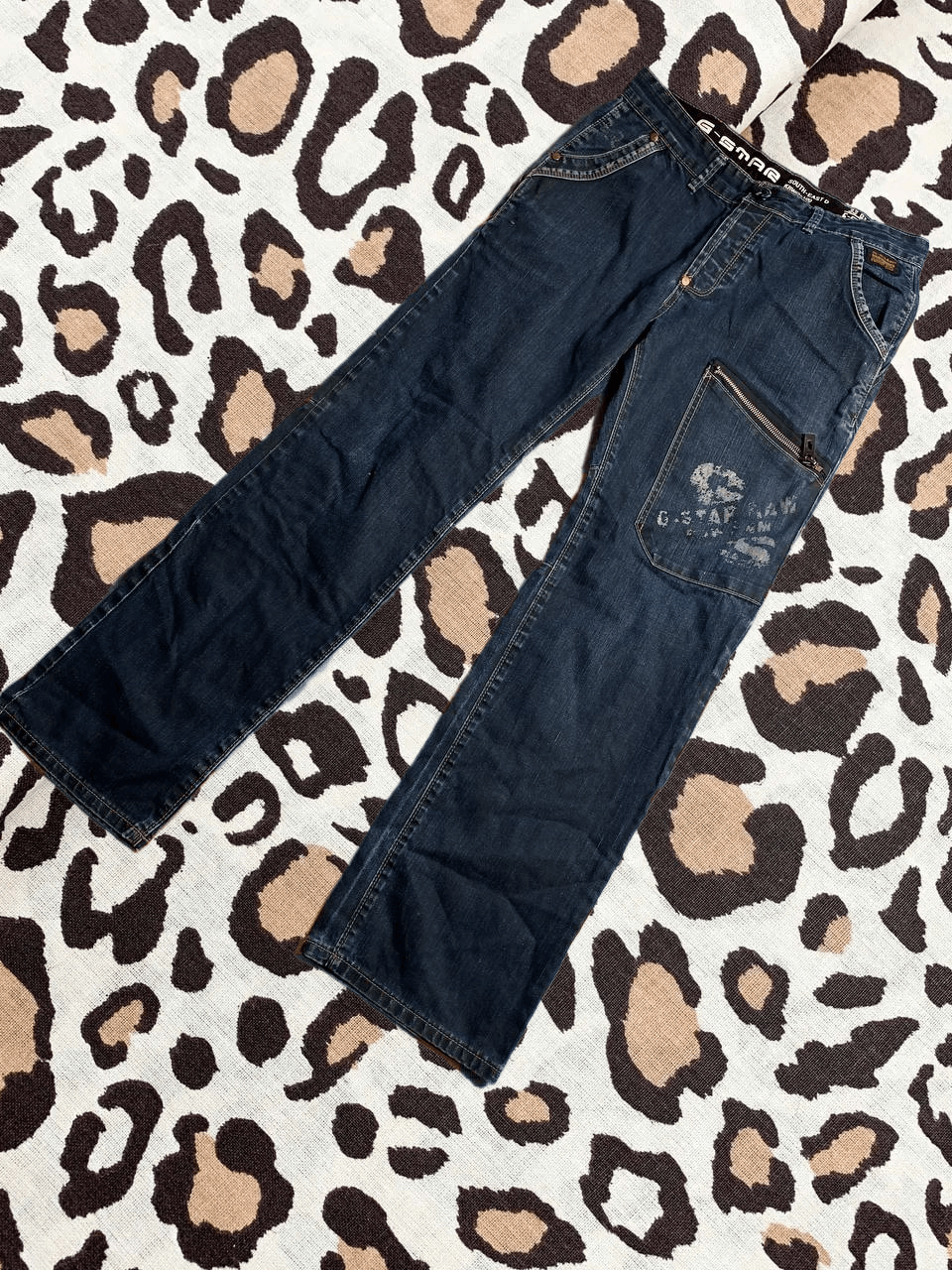 Vintage G star Raw Denim Avant Garde Pants jeans